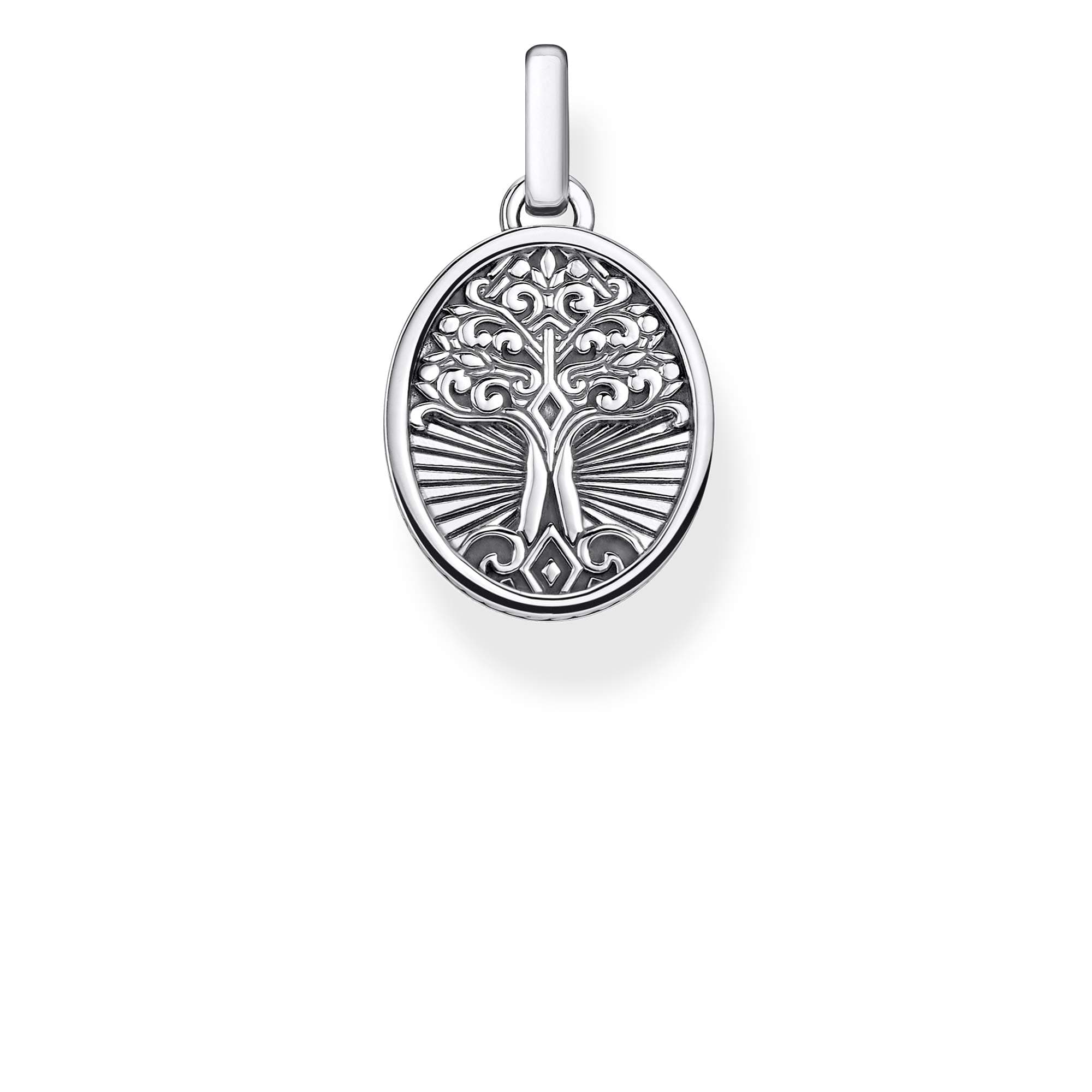 THOMAS SABO pendant Tree of Love 925 Sterling Silver, Blackened