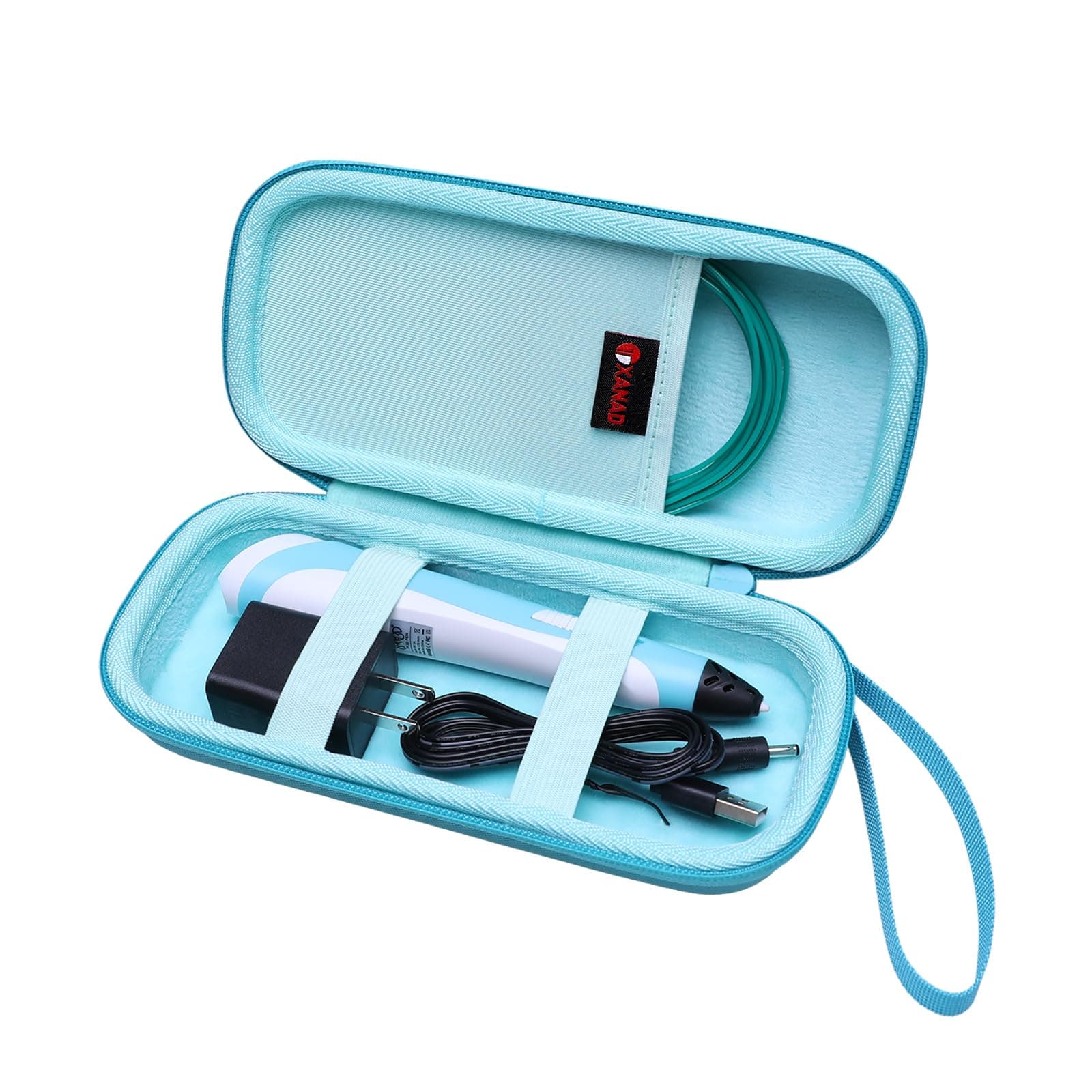 XANADCarrying Case for SCRIB3D P1 / Advanced 3D Printing Pen and Filament(Inside: 7.9" x 3.2" x 1") - Protective Storage Bag