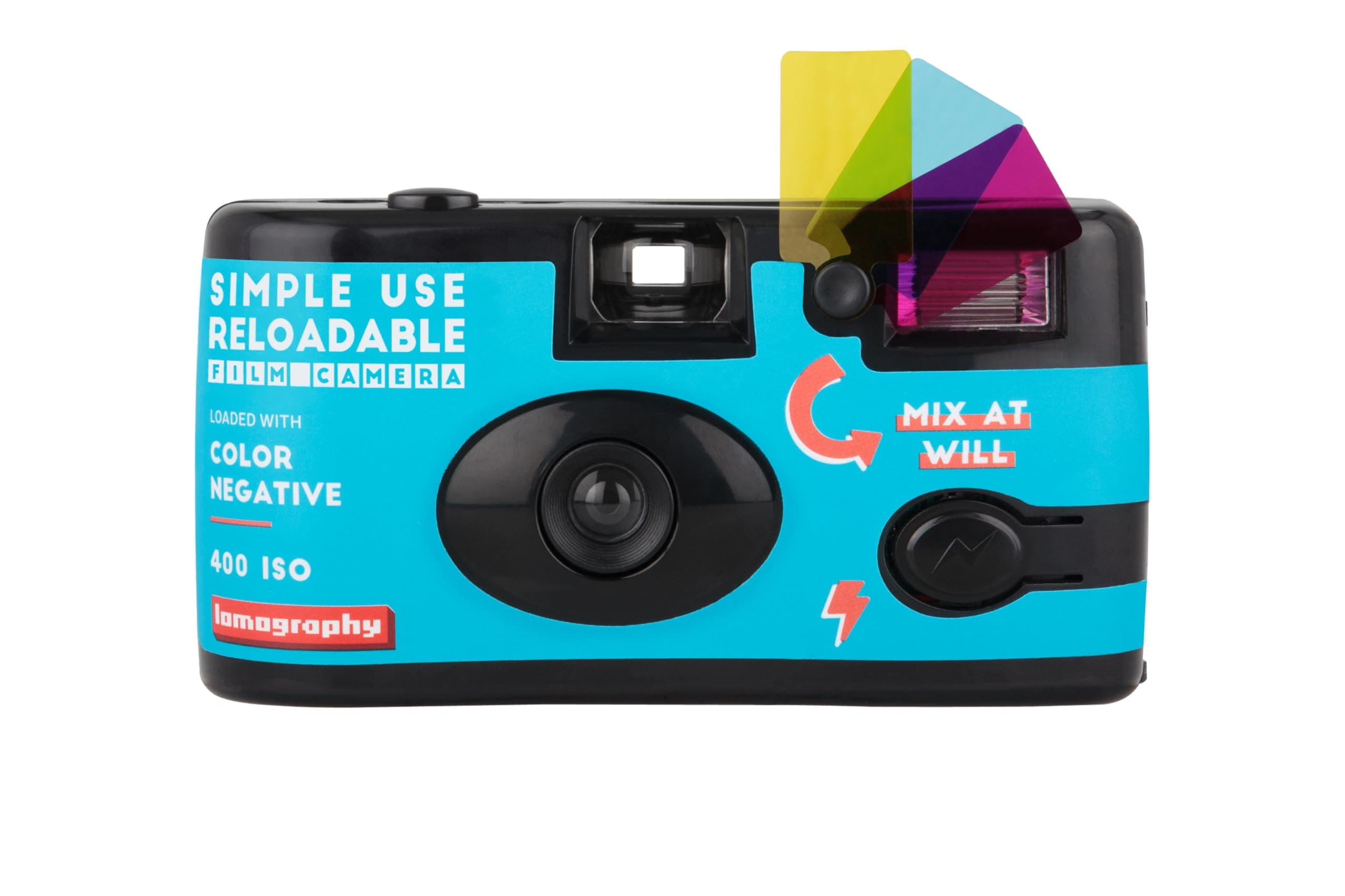 Simple Use Reloadable Film Camera Color Negative 400