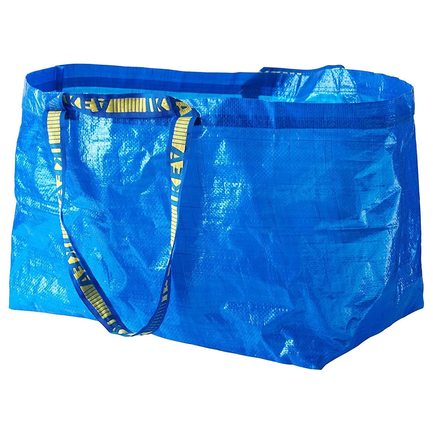 KNM Stores Grocery Bag Large Shopping Bags Carrier Bag Multi Purpose Reusable Storage Bag Frakta Shopping Bags for Carry Grocery Fruits Vegetable Bag with Handles- 55x37x35 cm