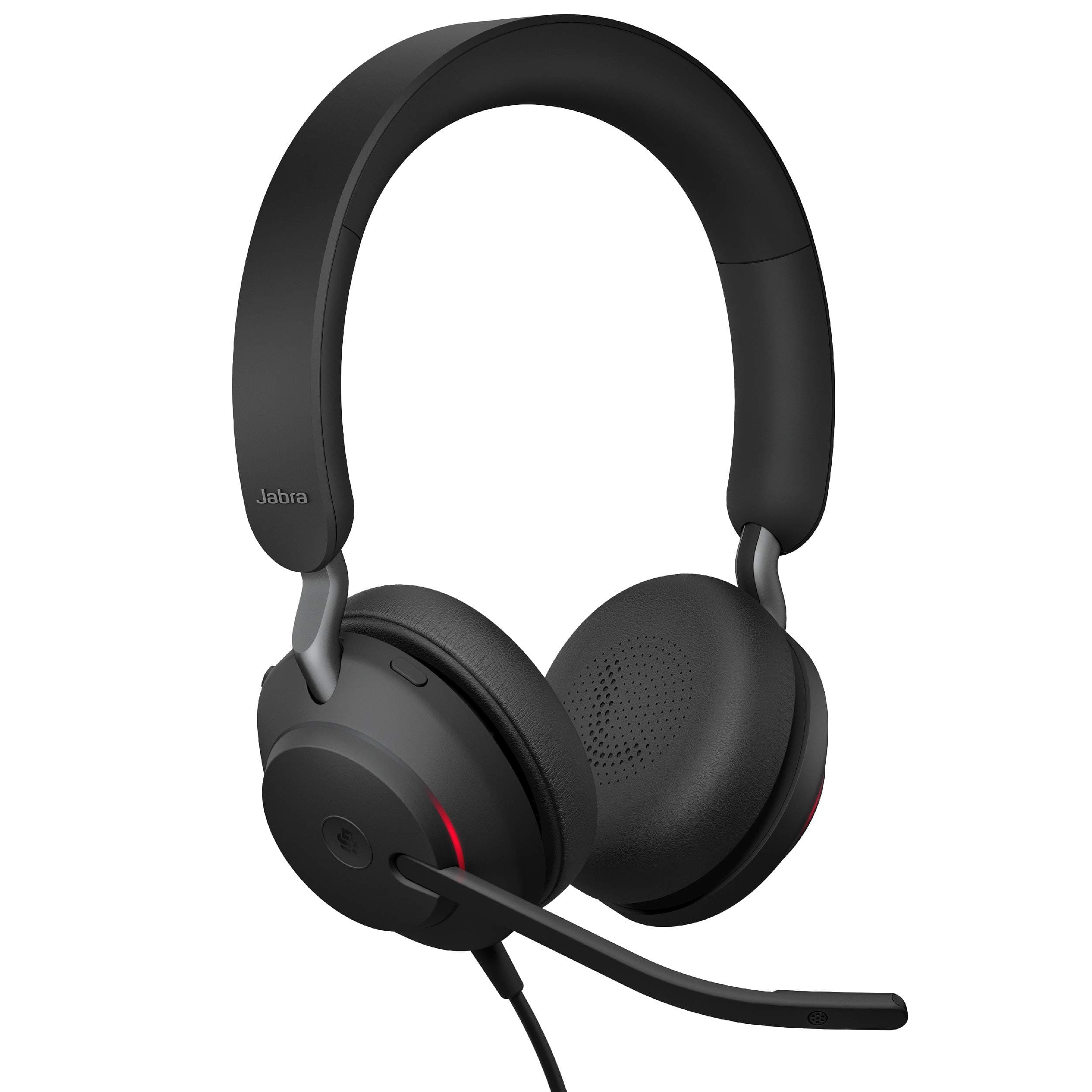 Evolve2 40 Uc Wired Headphones, Usb-C, Stereo, Black – Telework Headset For Calls And Music, Enhanced All-Day Comfort, Passive Noise Cancelling Headphones, Uc-Optimized With Usb-C Connection