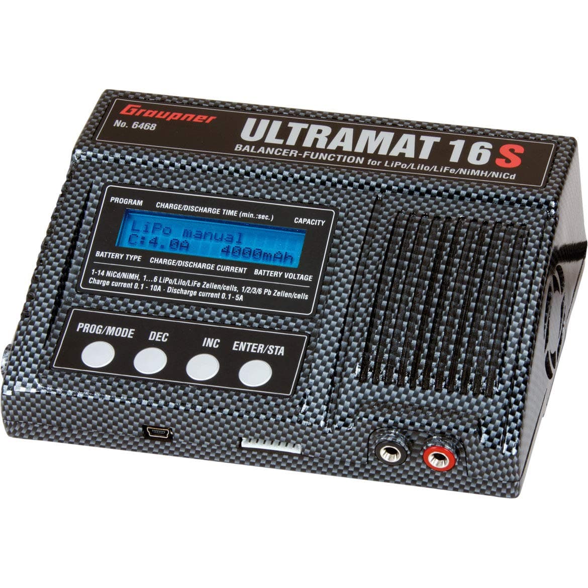 Graupner Ultramat 16S Li 6468 Accessories Charm, NiMH Charger