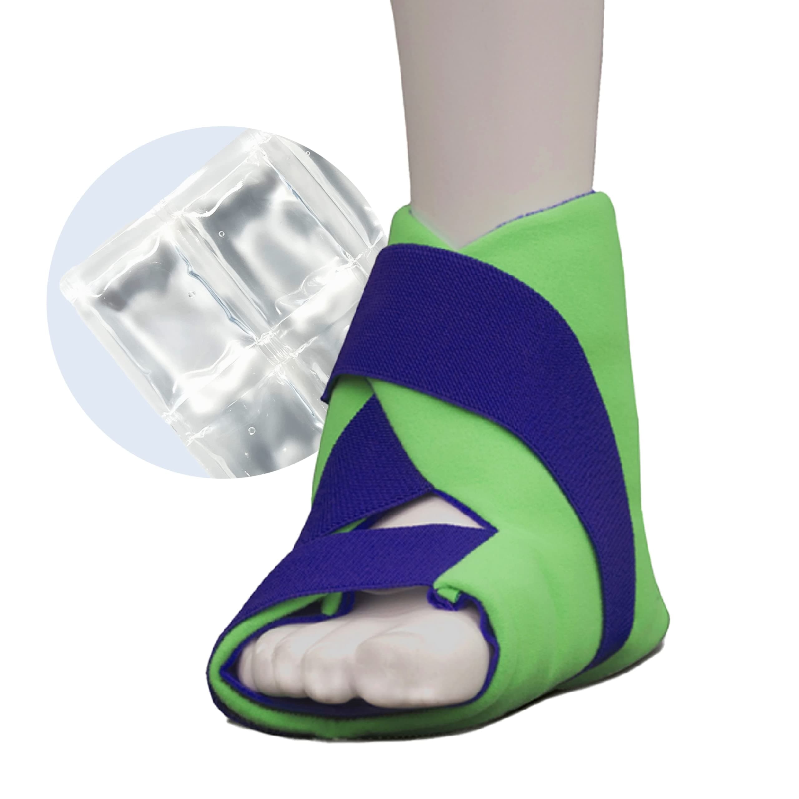 Brownmed Polar Ice Foot/Ankle Wrap (Color May Vary)