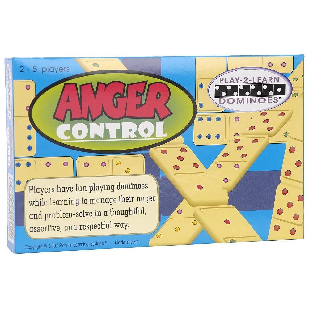 Anger Control Play-2-Learn Educational Dominoes Game
