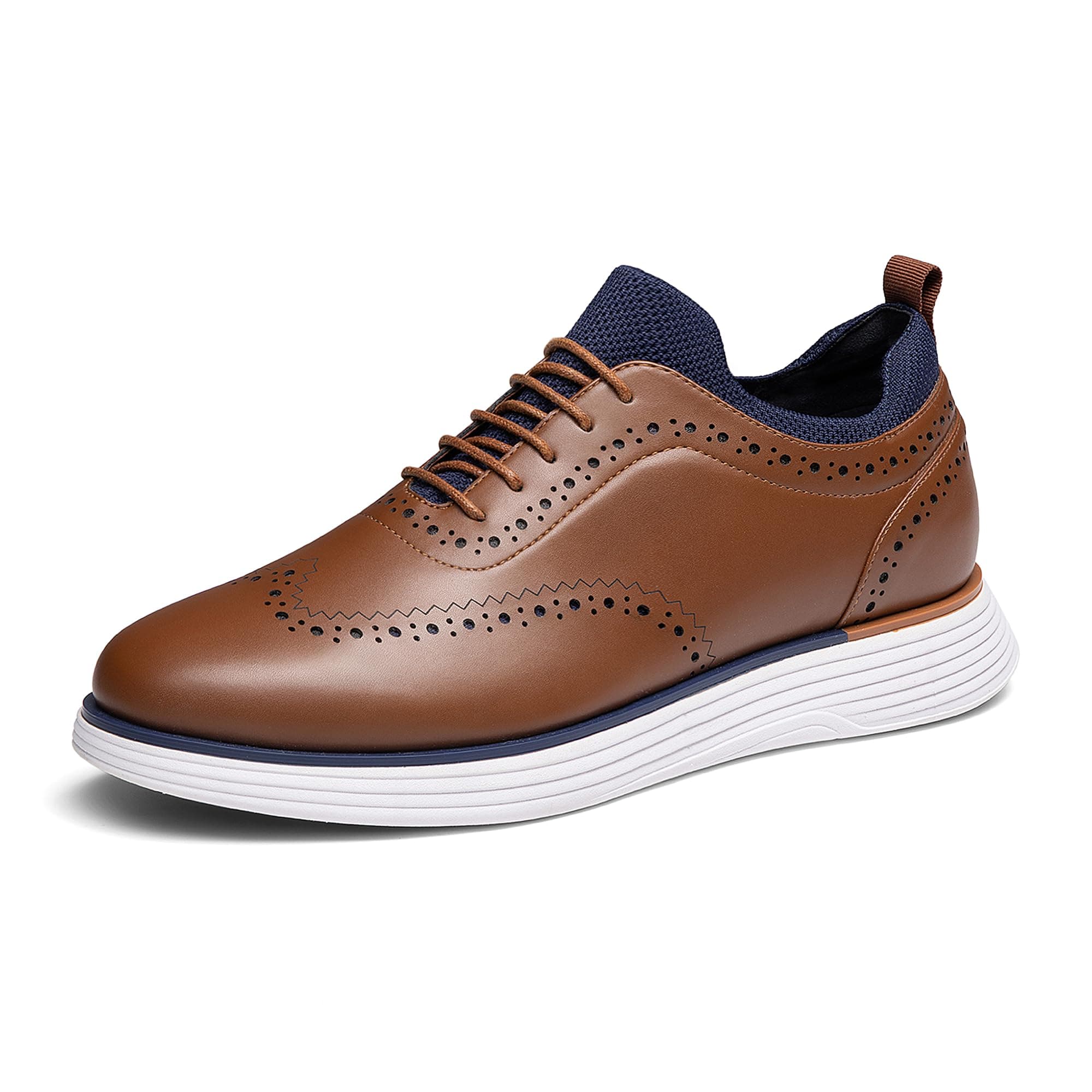 Men's MaxFlex Dress Sneakers Oxfords Casual Wingtip Brogue Shoes