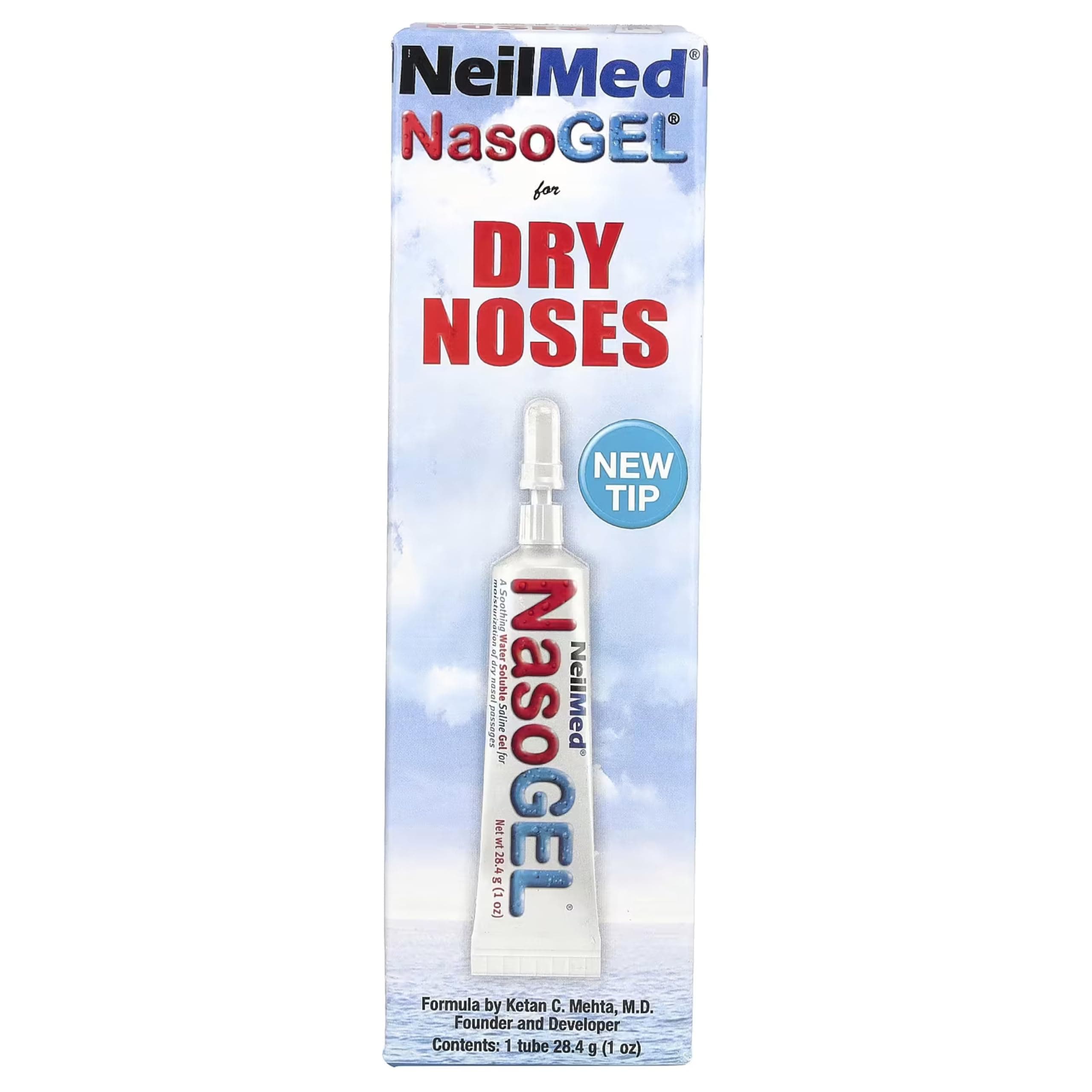 Neilmed Nasogel for Dry Noses 1 Oz (Pack of 3)