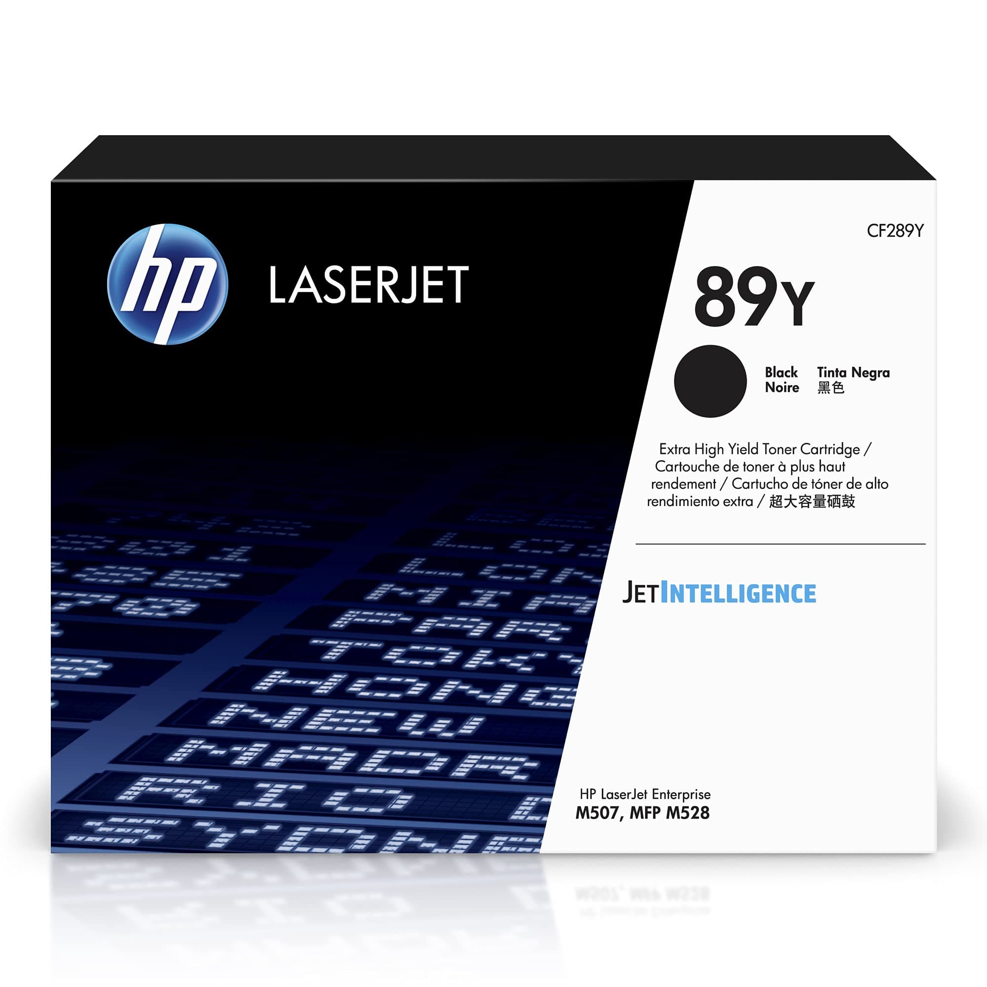 HP 89Y Black Extra High-Yield Toner Cartridge | Works with LaserJet Enterprise M507, MFP M528 | CF289Y