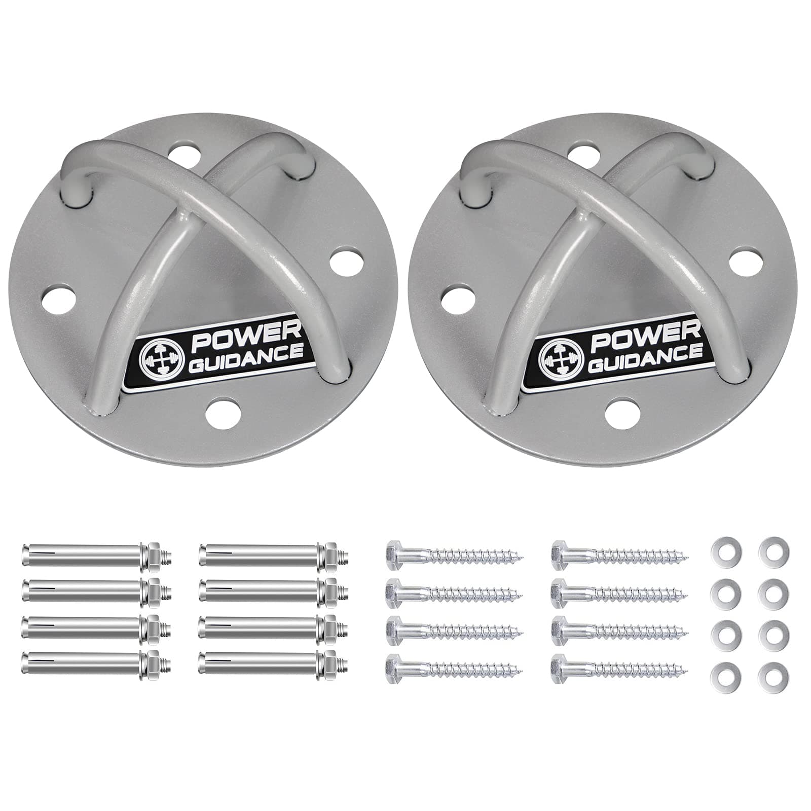 Wall and Ceiling Mount Bracket for Suspension Straps, Gymnastic Rings, Yoga Swings & Hammock Resistance Band Battle Rope