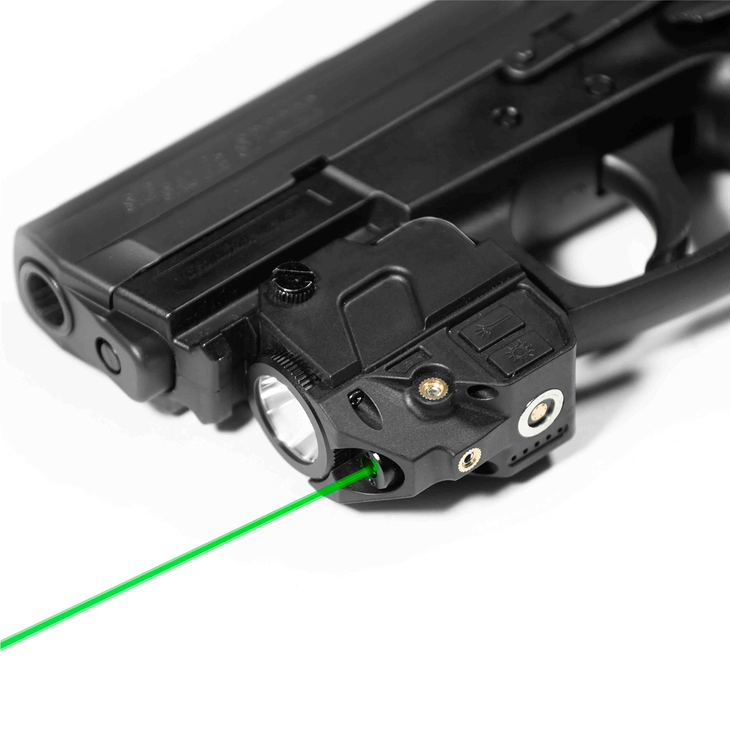 Firefly V2 Flashlight Laser Sight | Strobe Function | Combat Veteran Owned Company | Pistols | Rifles | 220 Lumens | Magnetic Charging for Handgun Pistol Hand Gun | Gun Light