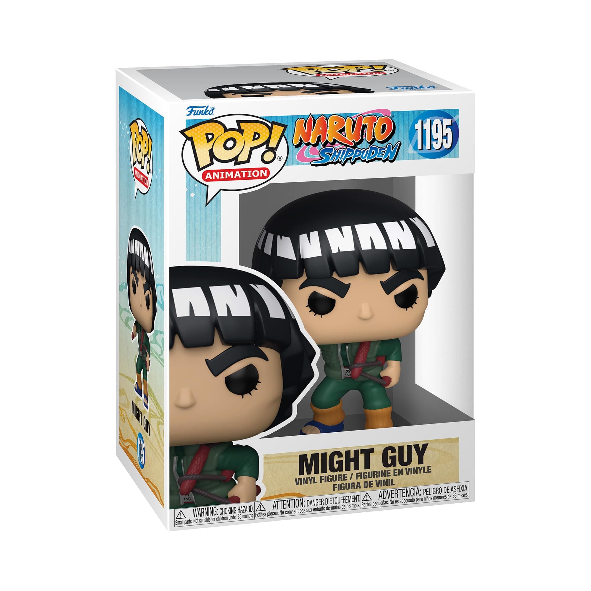 Pop! Animation: Naruto - Might Guy - Collectable Vinyl Figure - Gift Idea - Official Merchandise - Toys for Kids & Adults - Anime Fans - Model Figure for Collectors and Display
