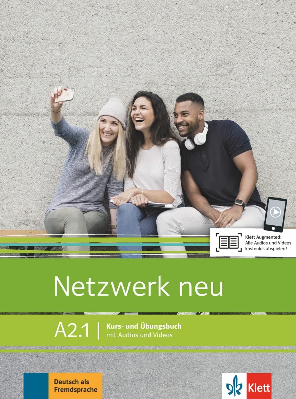 Netzwerk neu in Teilbanden: Kurs- und Ubungsbuch A2.1 mit Audios und Videos
