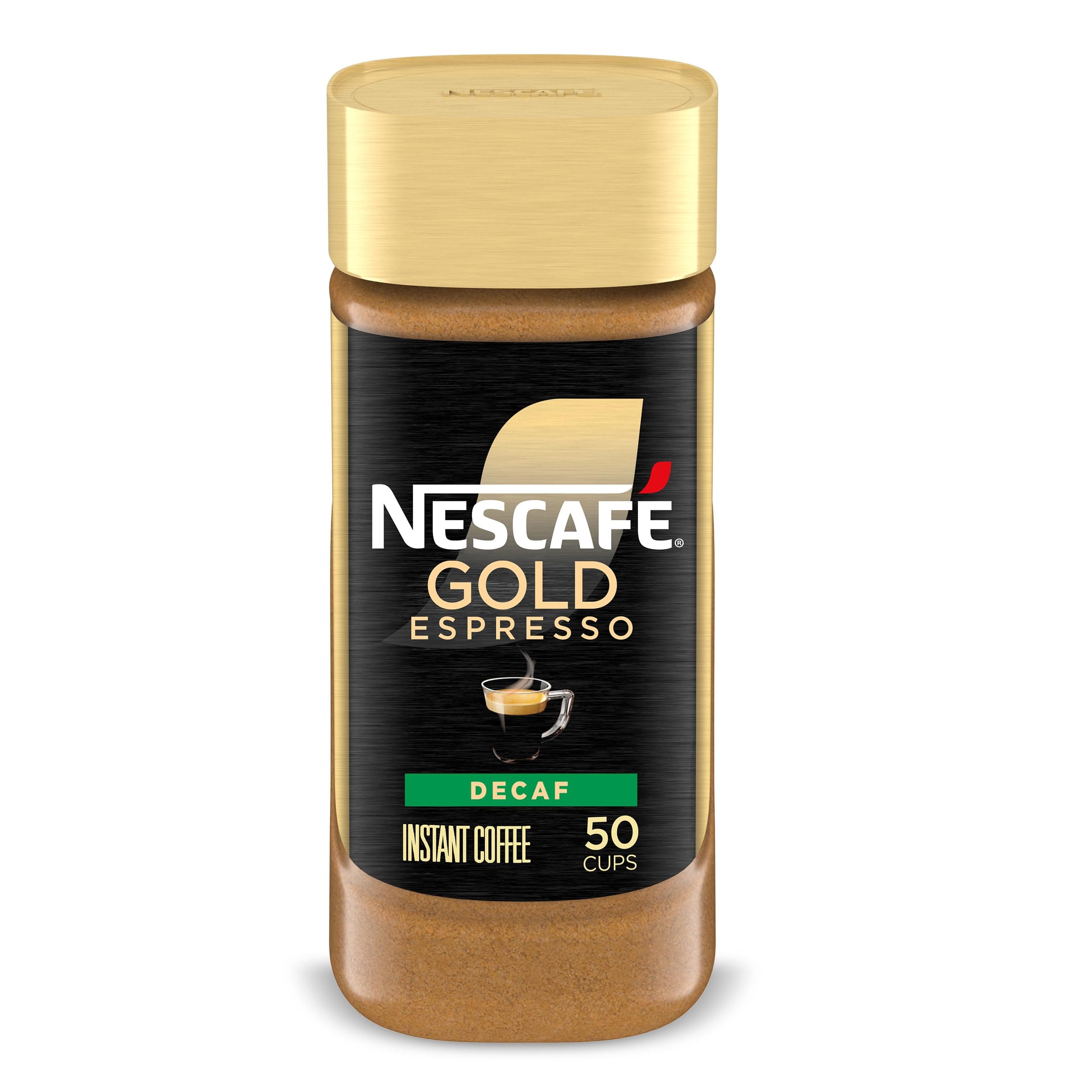 Gold Decaf Espresso Intense, Instant Coffee, 3.5 oz