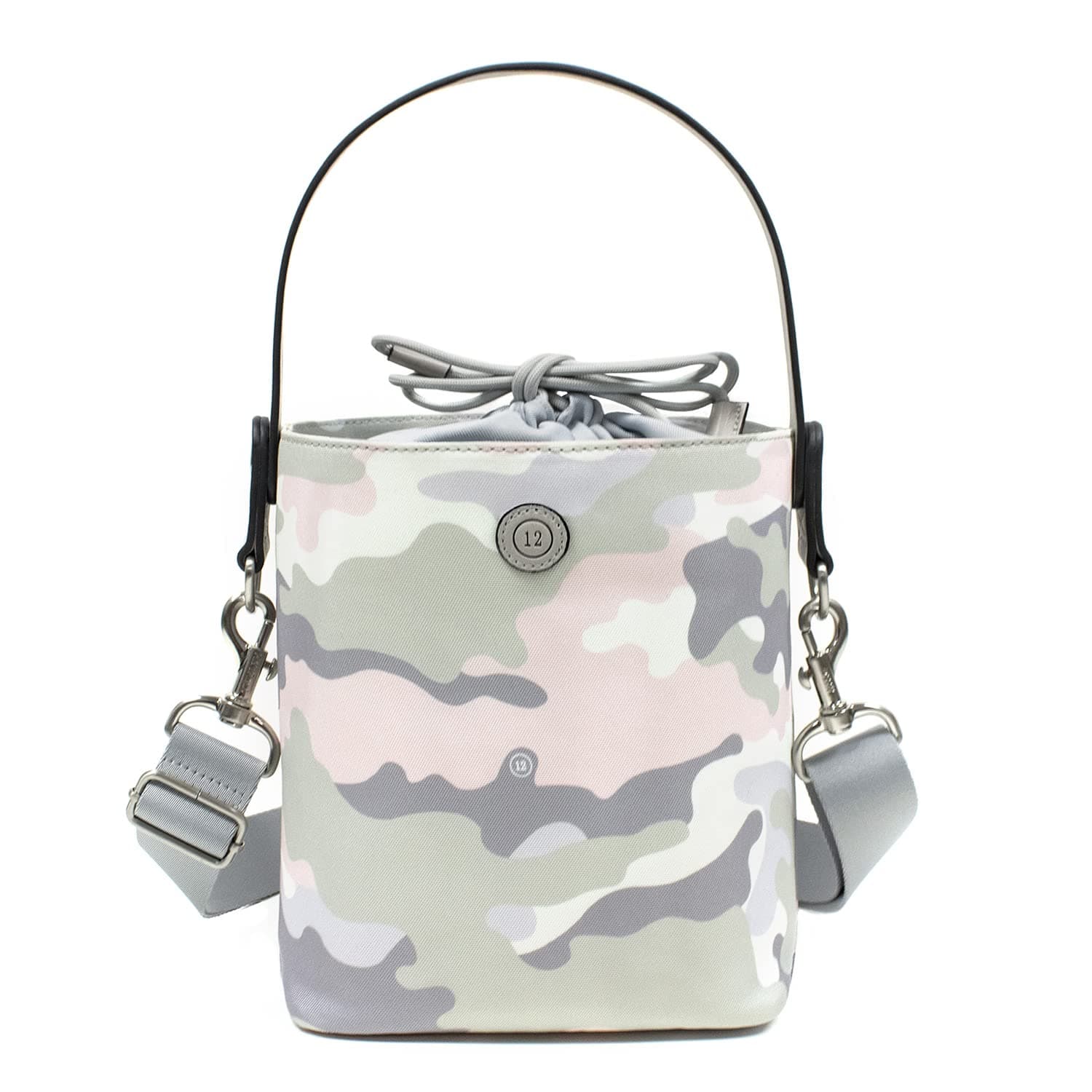 TWELVElittle On The Go Bottle Bag, Insulated Baby Bottle Bag, Three to Four Bottles- Ice Pack Included in Blush Camo