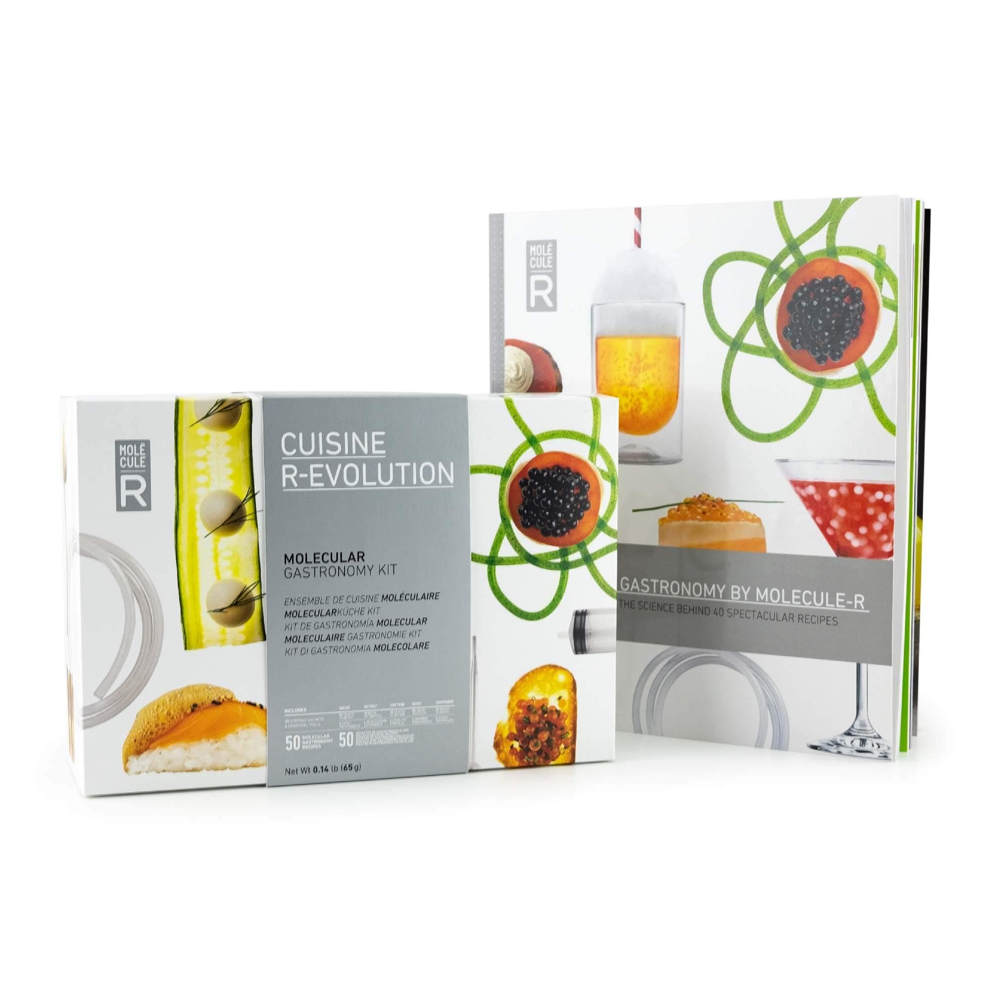 Molecular Gastronomy Starter Kit + FREE Recipe Book - Spherification Kit - CUISINE R-EVOLUTION