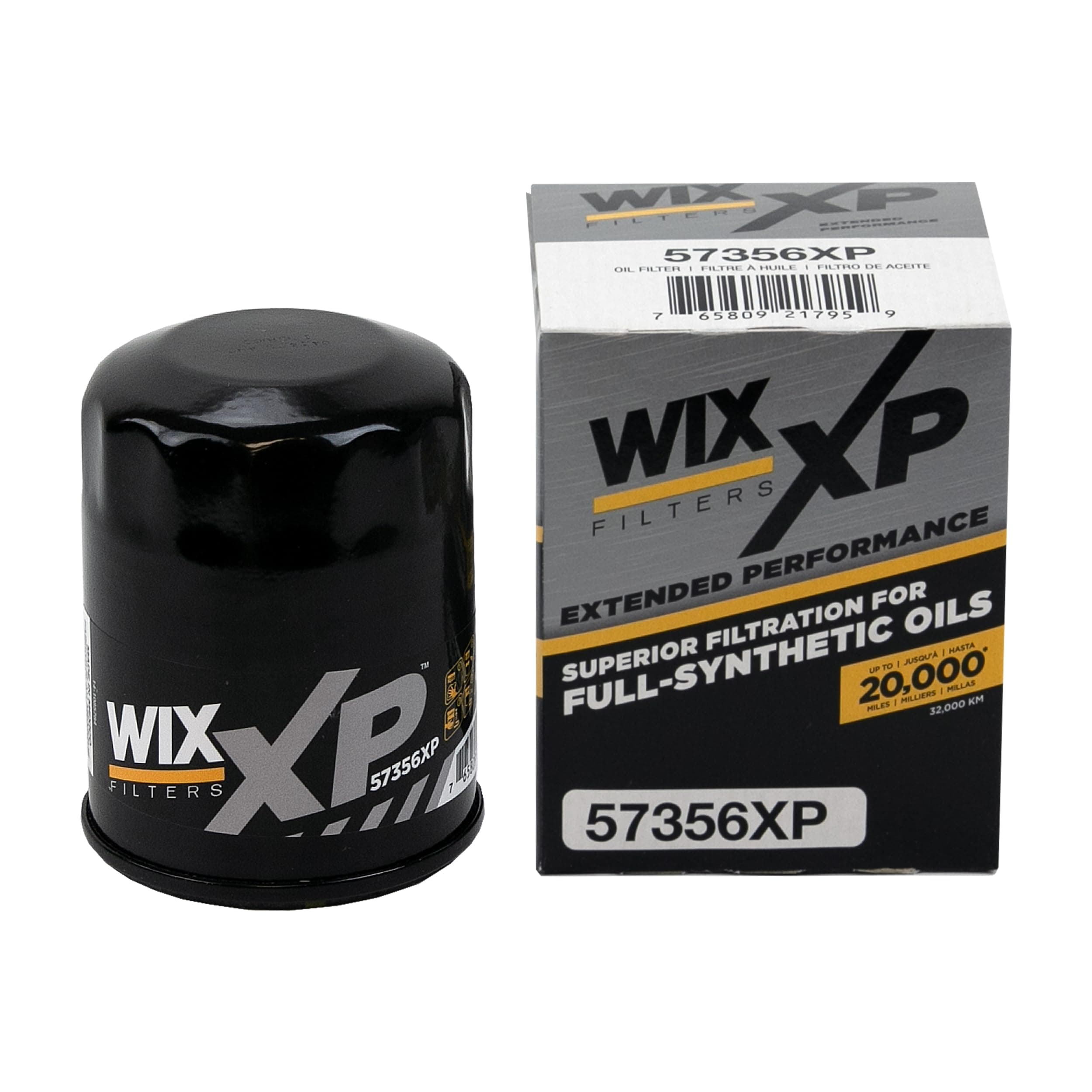 WIX 57356XP WIX XP Oil Filter Replacement, Built for Synthetic Oil - Compatible With Acura, Honda (01-18), Hyundai (07-09), Mazda (10-11), Infiniti, Nissan (96-18)