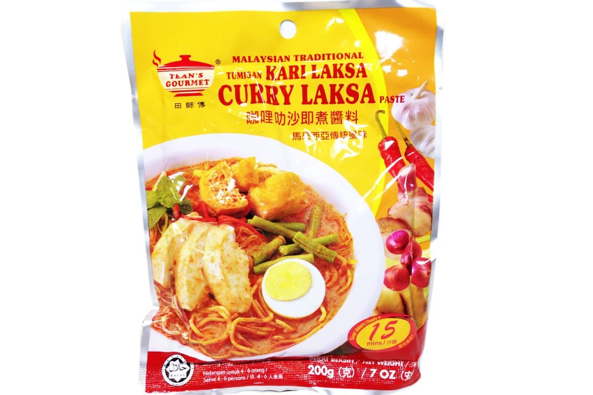 Tumisan Kari Laksa (Curry Laksa Paste) - 7oz (Pack of 3)