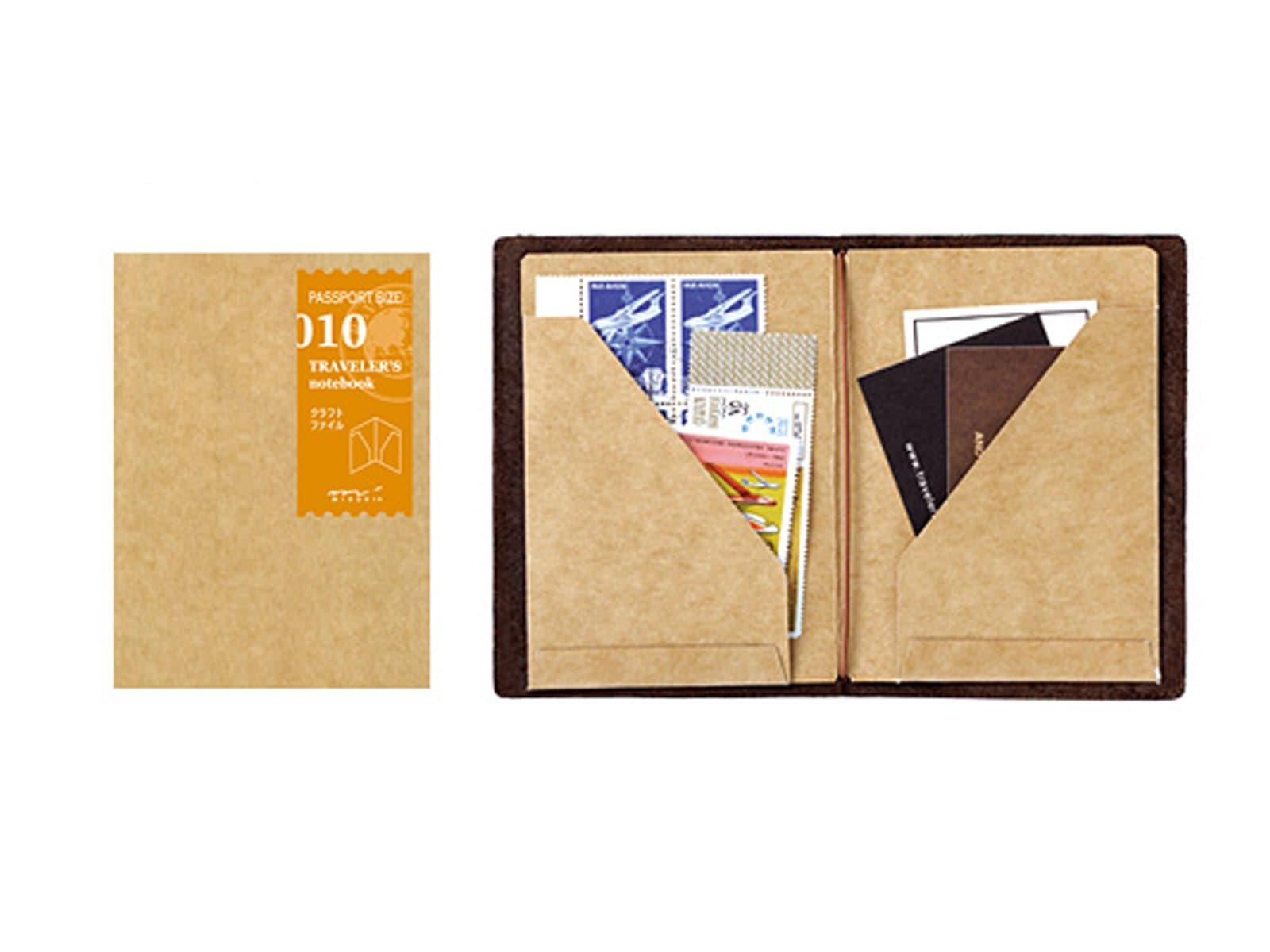 Midori Traveler's Notebook Passport Size Refill (010) Craft File