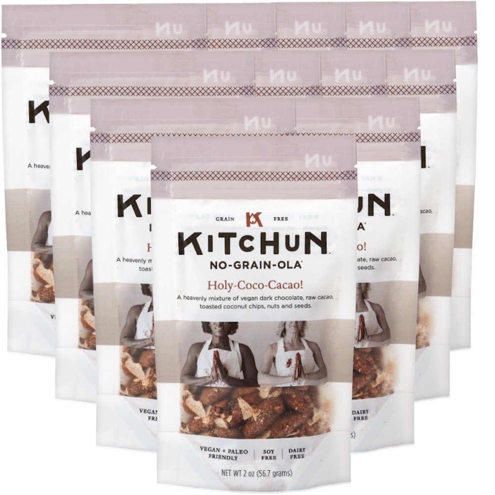 KITCHUN No-Grain-Ola, Holy Coco Cacao!, 2 Ounce (Pack of 12)