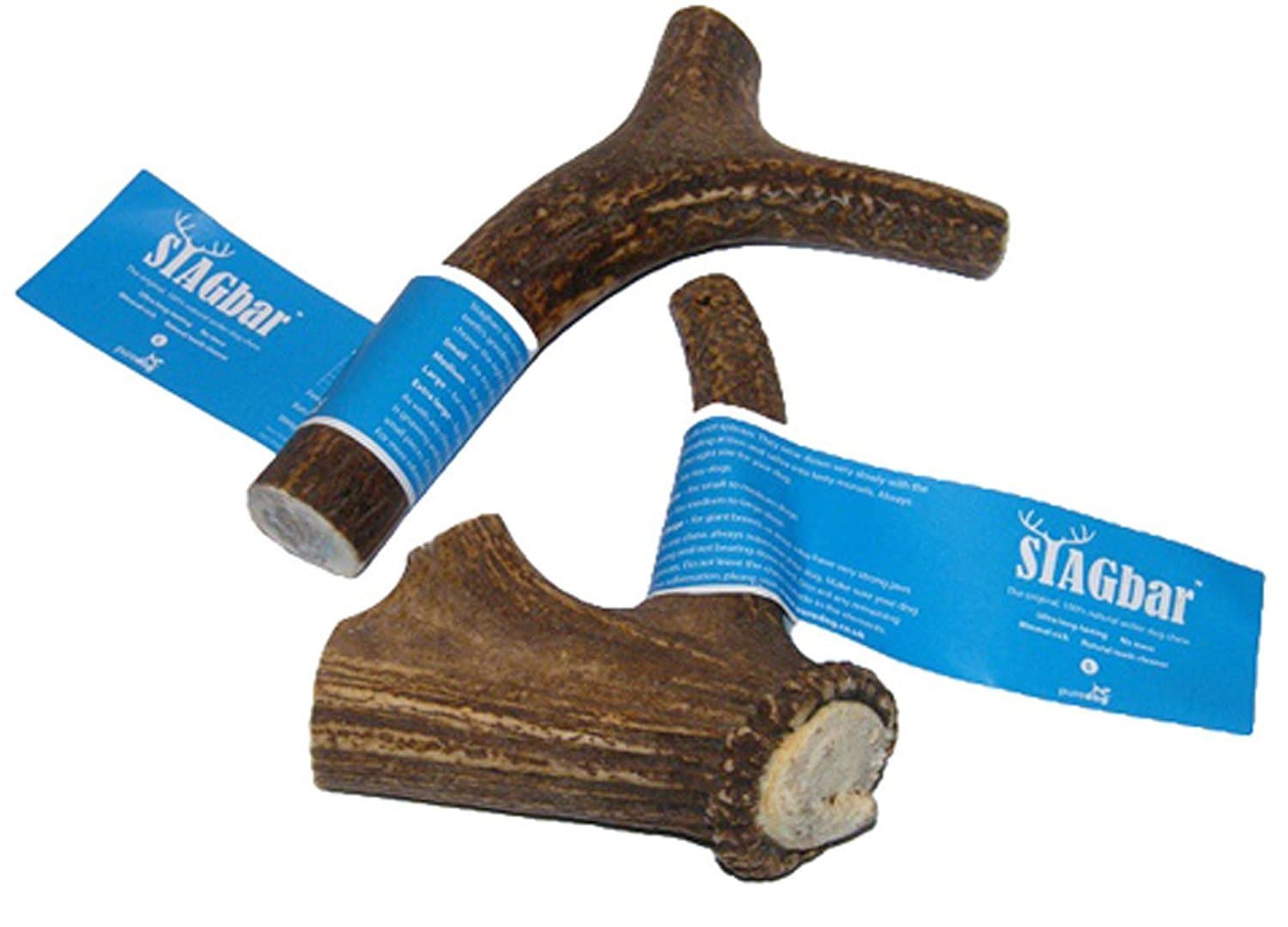 Stagbar Antler Natural Dog Chew Medium x 2 Bulk Buy & Save Money