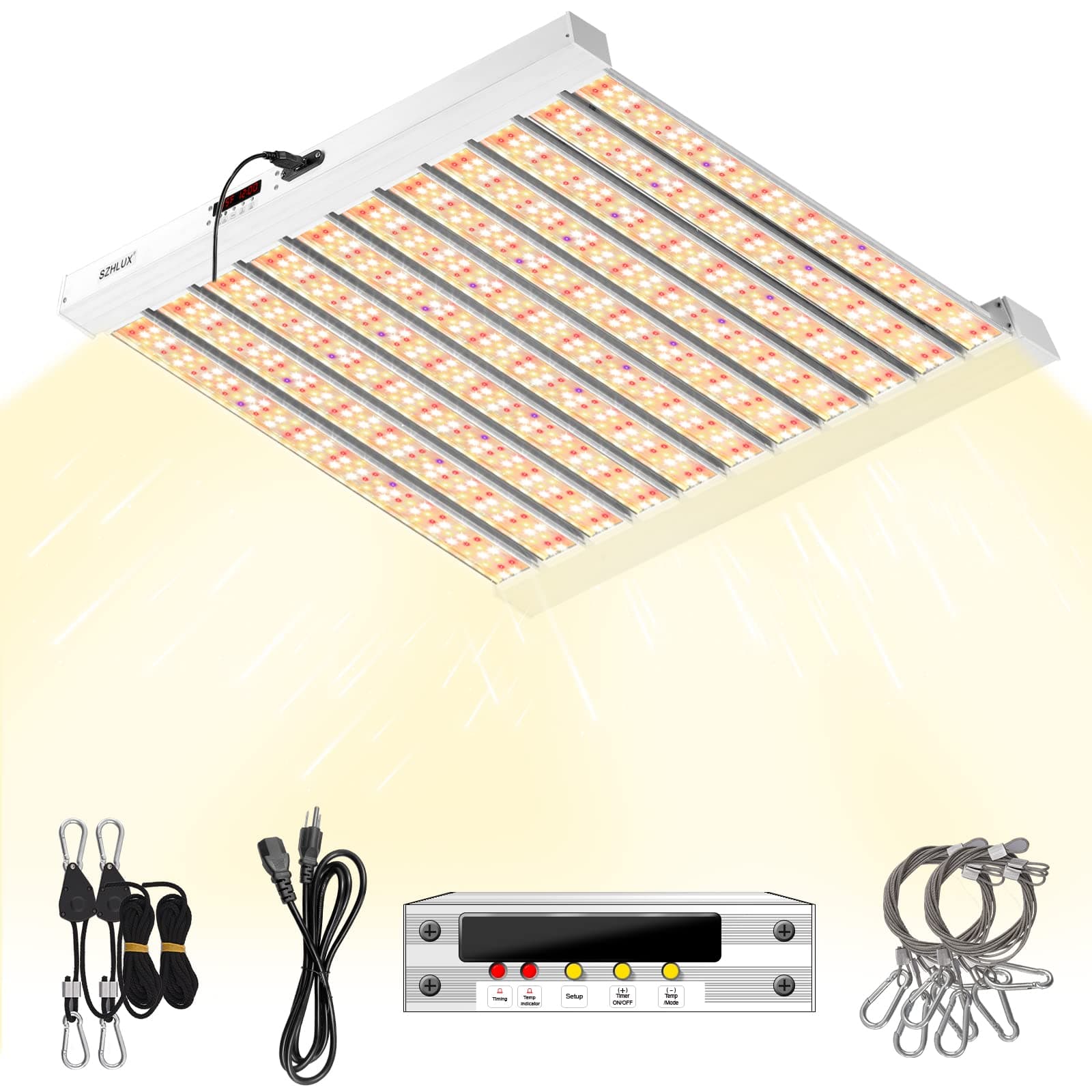 ** Limited Time Deal ** LED Grow Light Bulb (12W, E26 Socket). 50,000 Hours+ (Long-Lasting!)