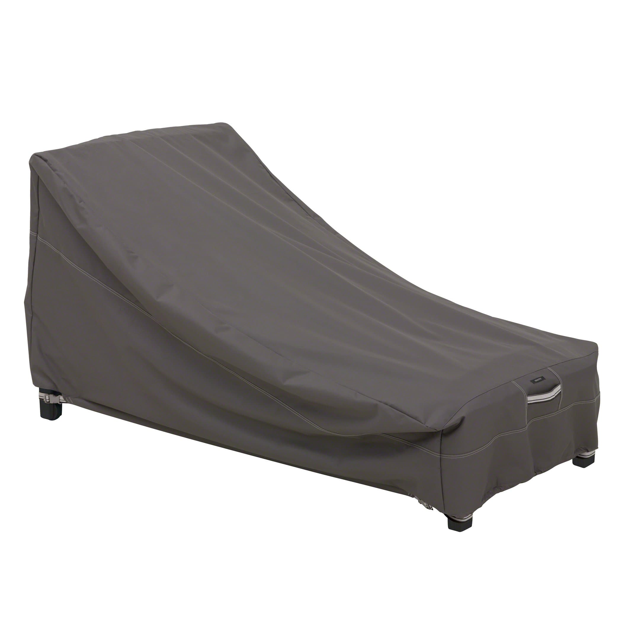 Classic Accessories55-163-045101-EC Ravenna Patio Day Chaise Cover, Large, Taupe