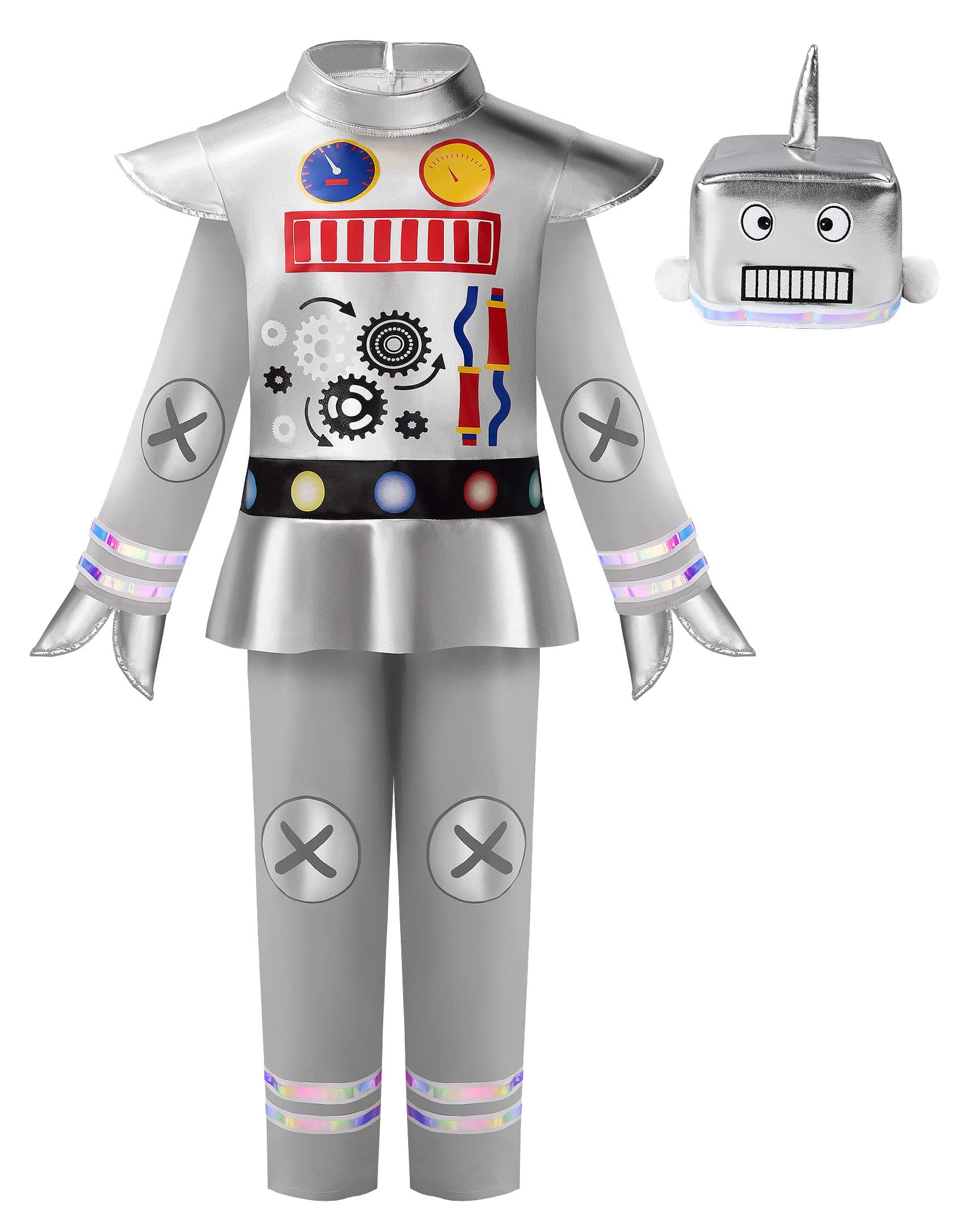 ReliBeauty Robot Costume for Kids Toddler Boys Costume Toddler