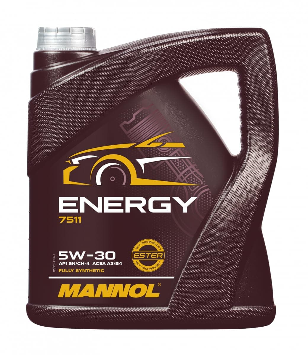 MANNOL 7511 ENERGY 5W-30 API SN/CH-4 ACEA A3/B3 HC SYNTHESE IMPORTED FROM GERMANY 5 L