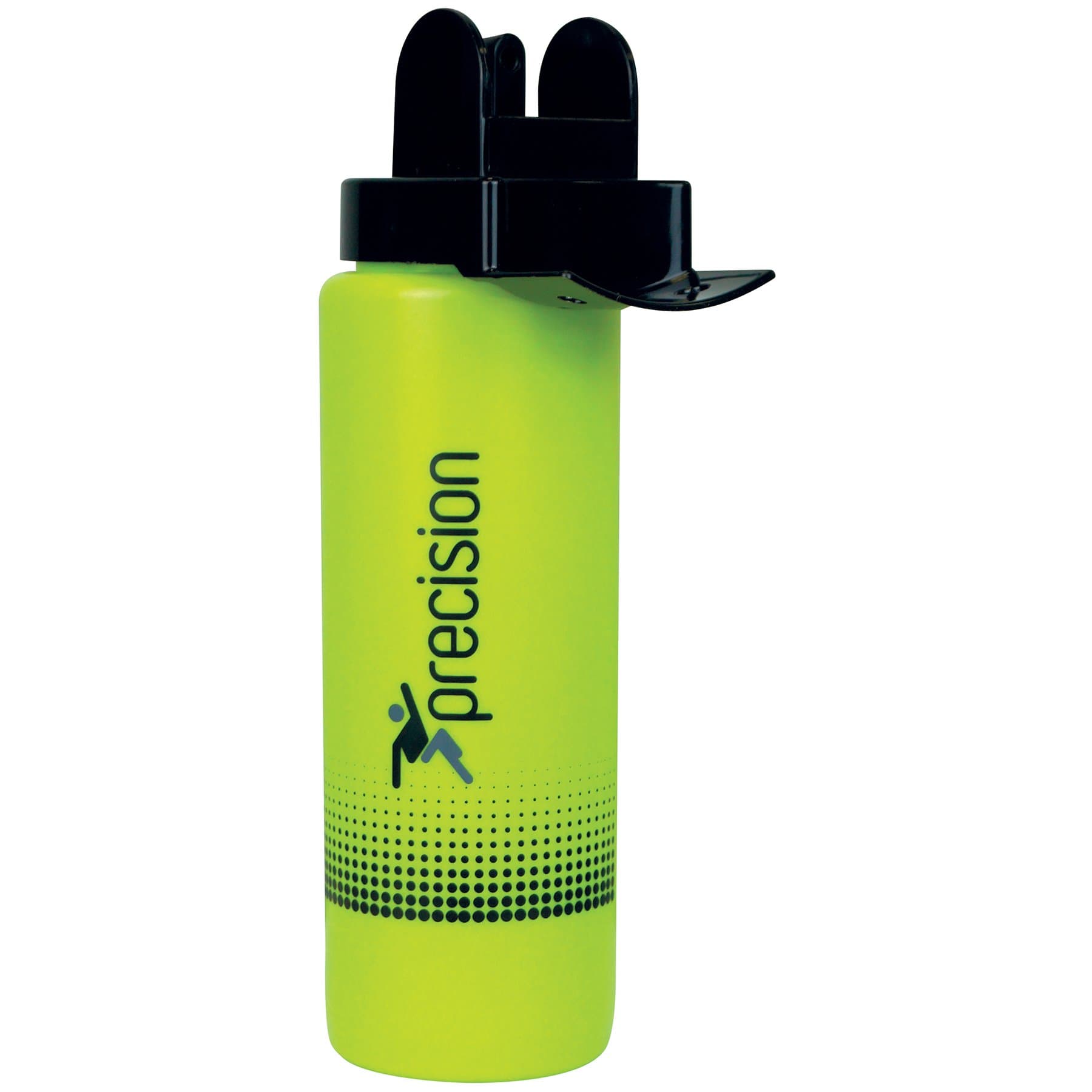 Precision Team Sporting Goods Hygiene Water Bottle - Fluo Lime/Black rrp£12