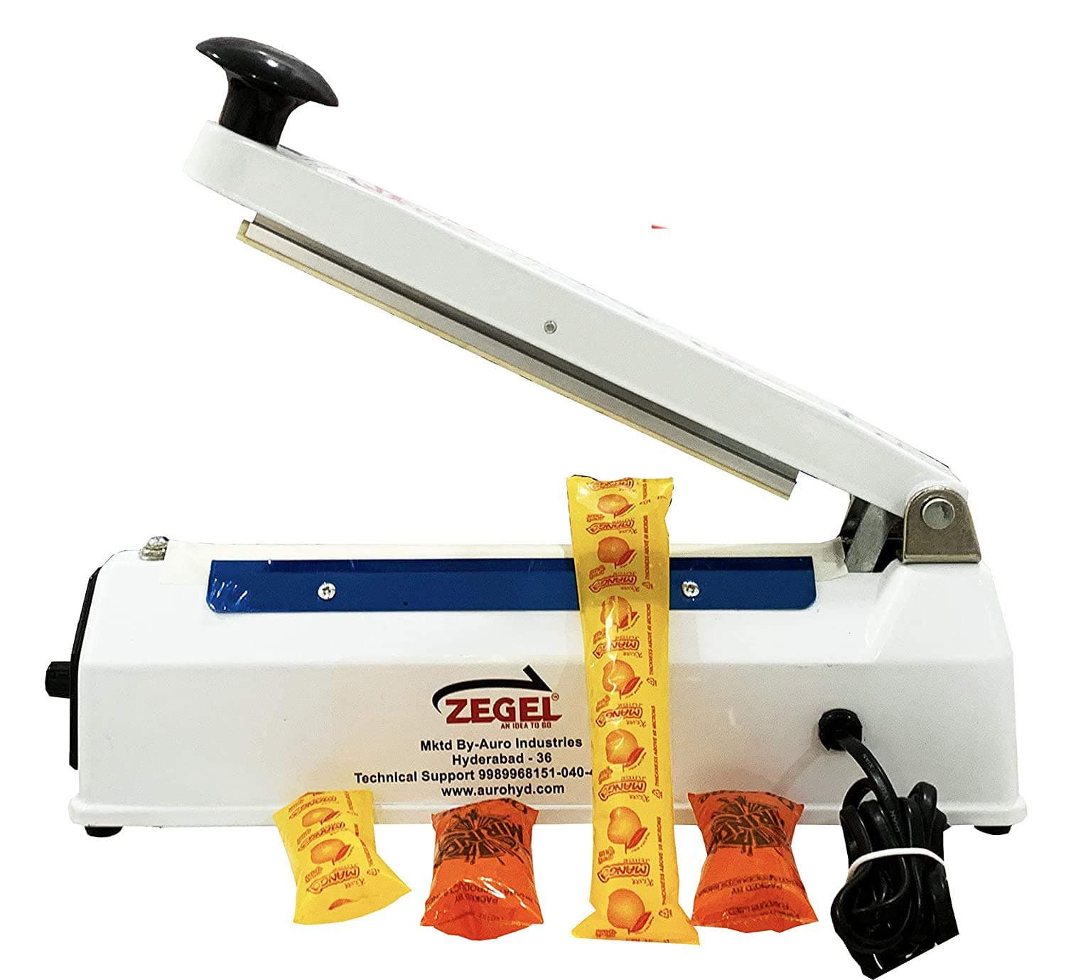 ZEGEL Pepsi Packing Machine (White and Ocean Blue)