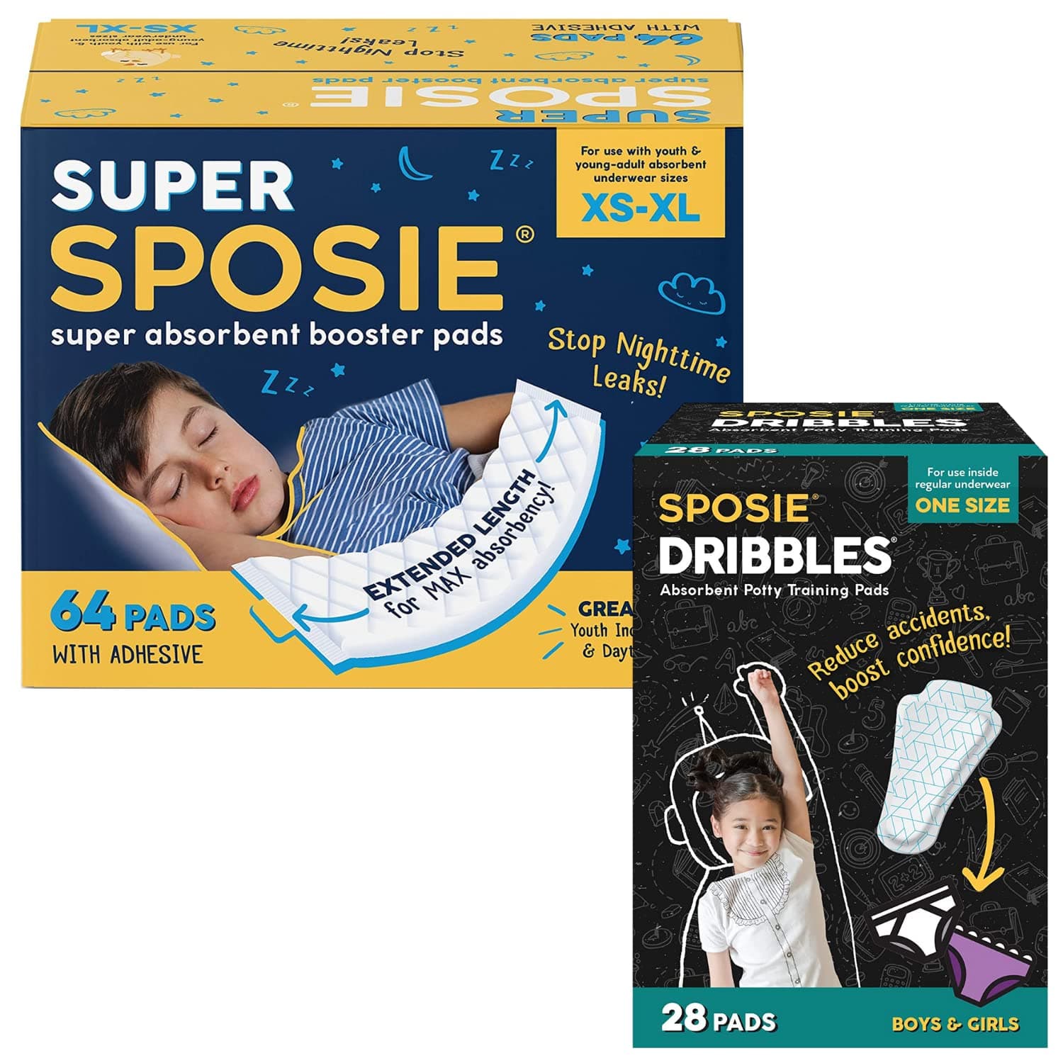 Diaper Booster Pads | Underwear & Diaper Liners | Potty Training Underwear Inserts & Incontinence Liners
