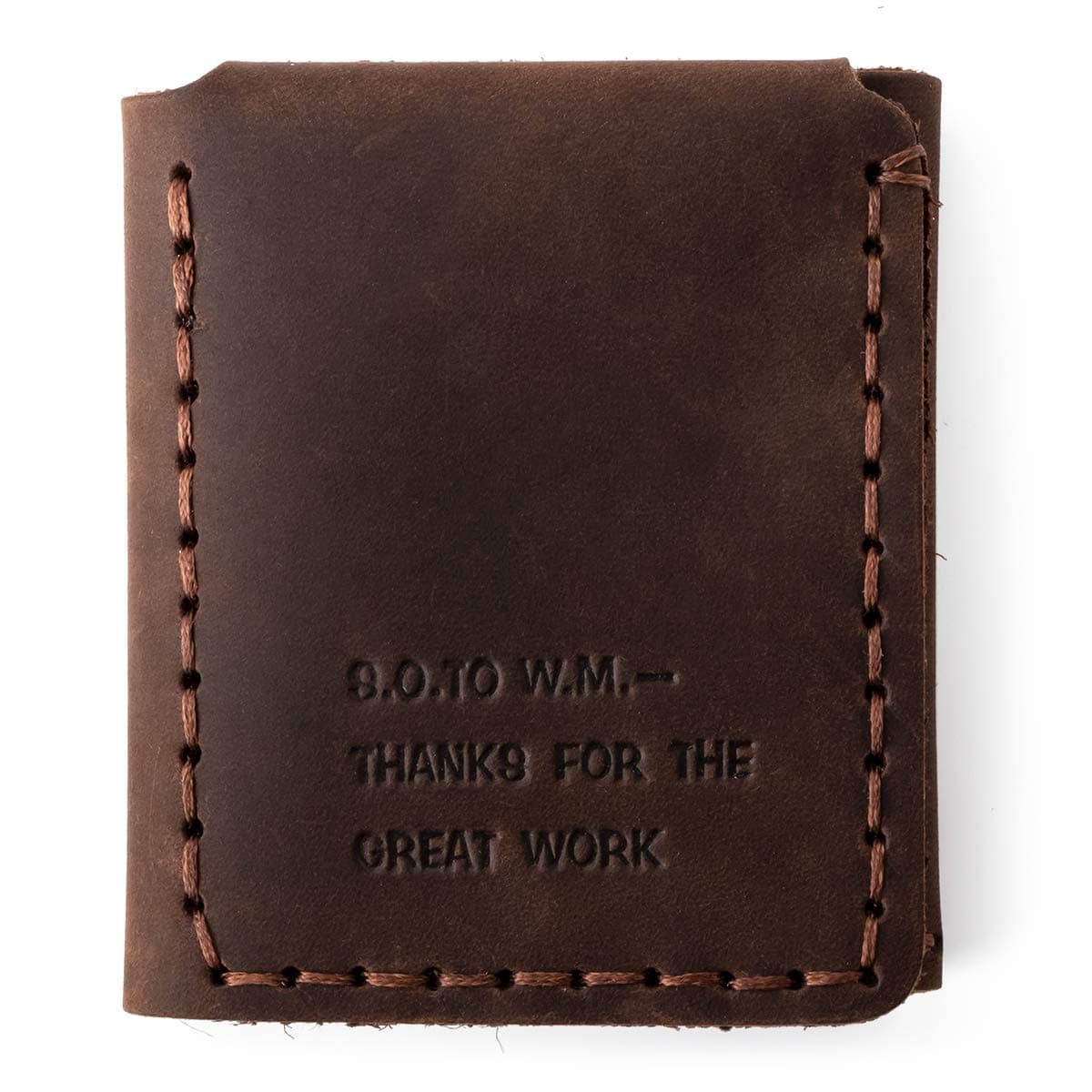 Pull-up Leather Wallet for The Secret Life of Walter Mitty Handmade Wallet