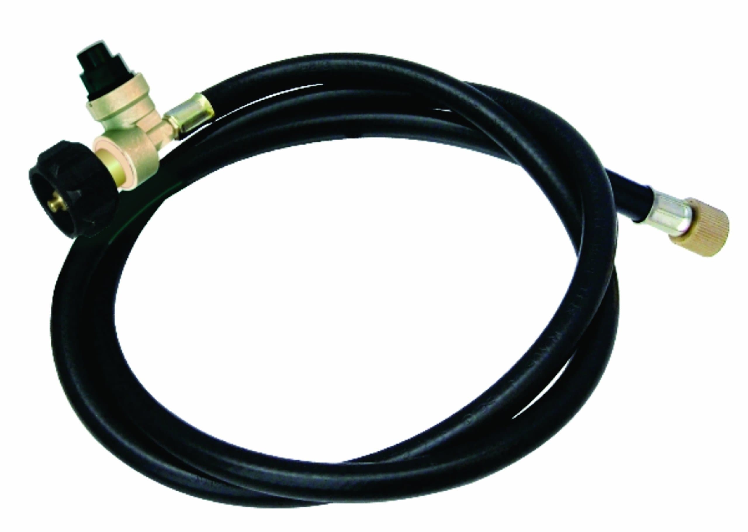 GasCru 43" Hose and Regulator, Type-1 (QCC-1) for BBQ Grills
