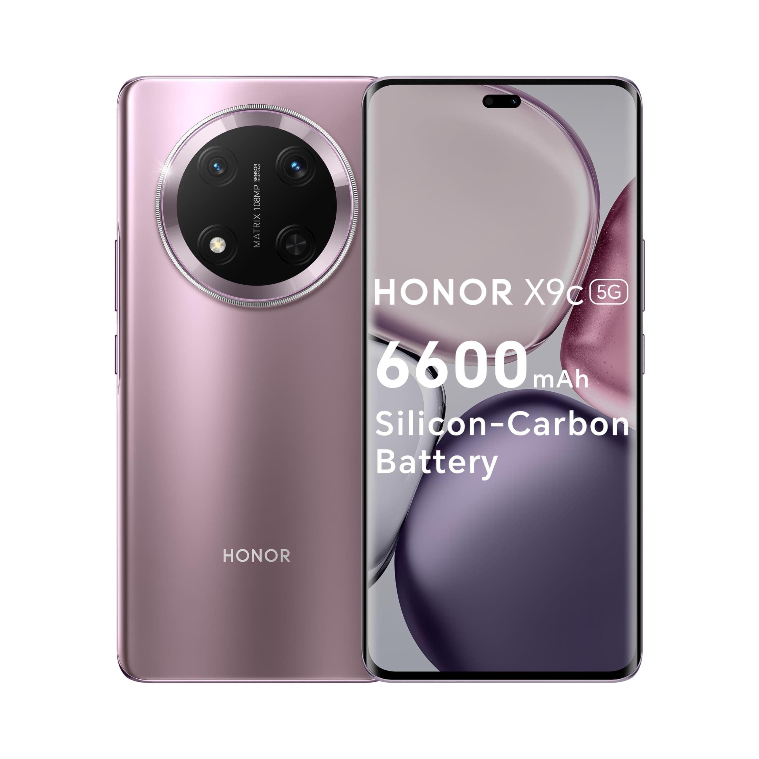 HONOR X9c 5G 12GB RAM 256GB Dual SIM Titanium Purple With Free Gifts - UAE Version
