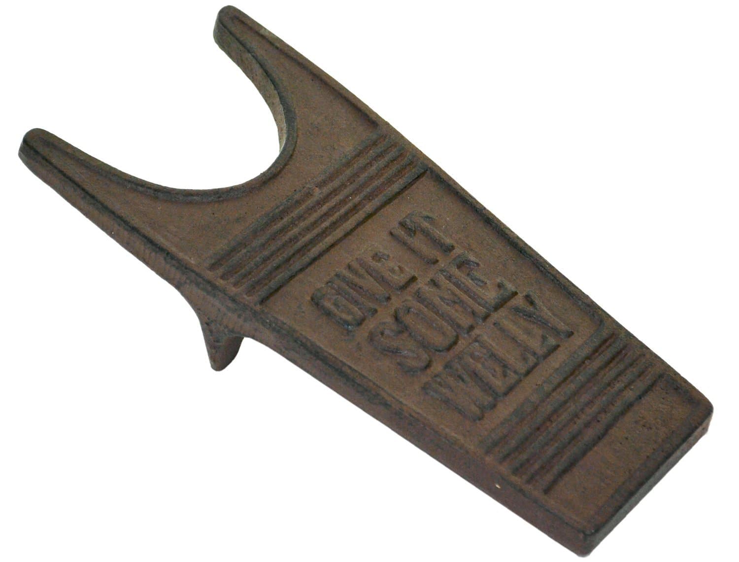east2eden Give It Some Welly Rustic Vintage Cast Iron Garden Wellington Wellies Boot Jack Pull Puller