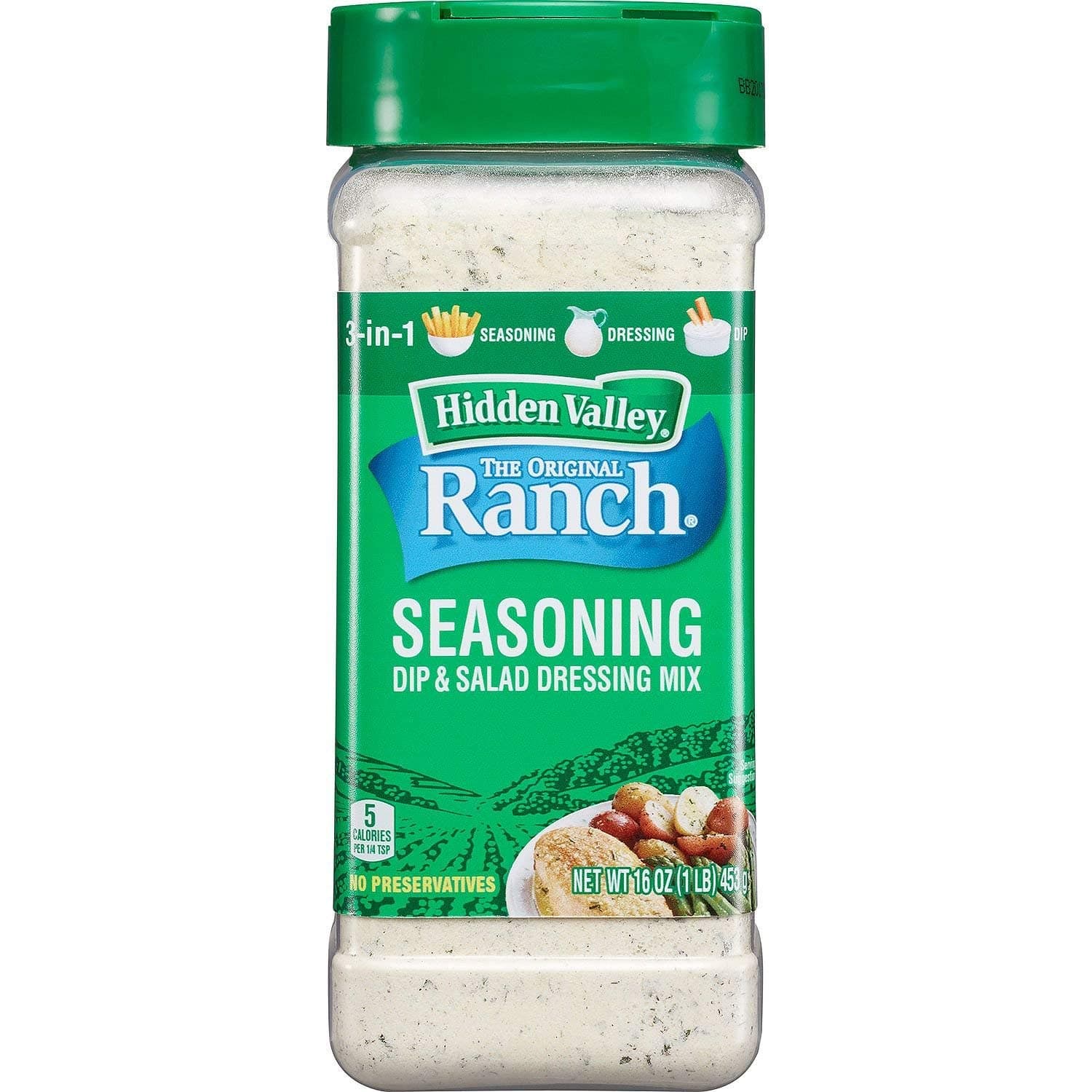 Hidden Valley Original Ranch Ranch Seasoning Mix (16 oz. Canister)