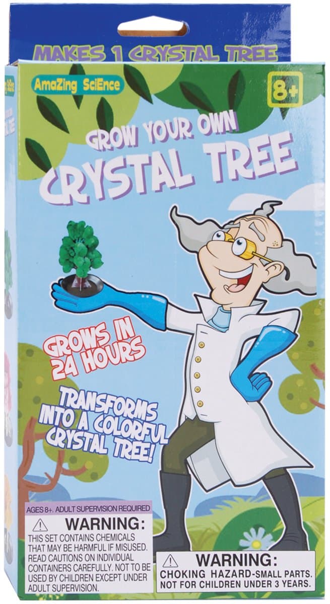 The Philadelphia Group Mad Science Grow Your Own Crystal Tree Kit