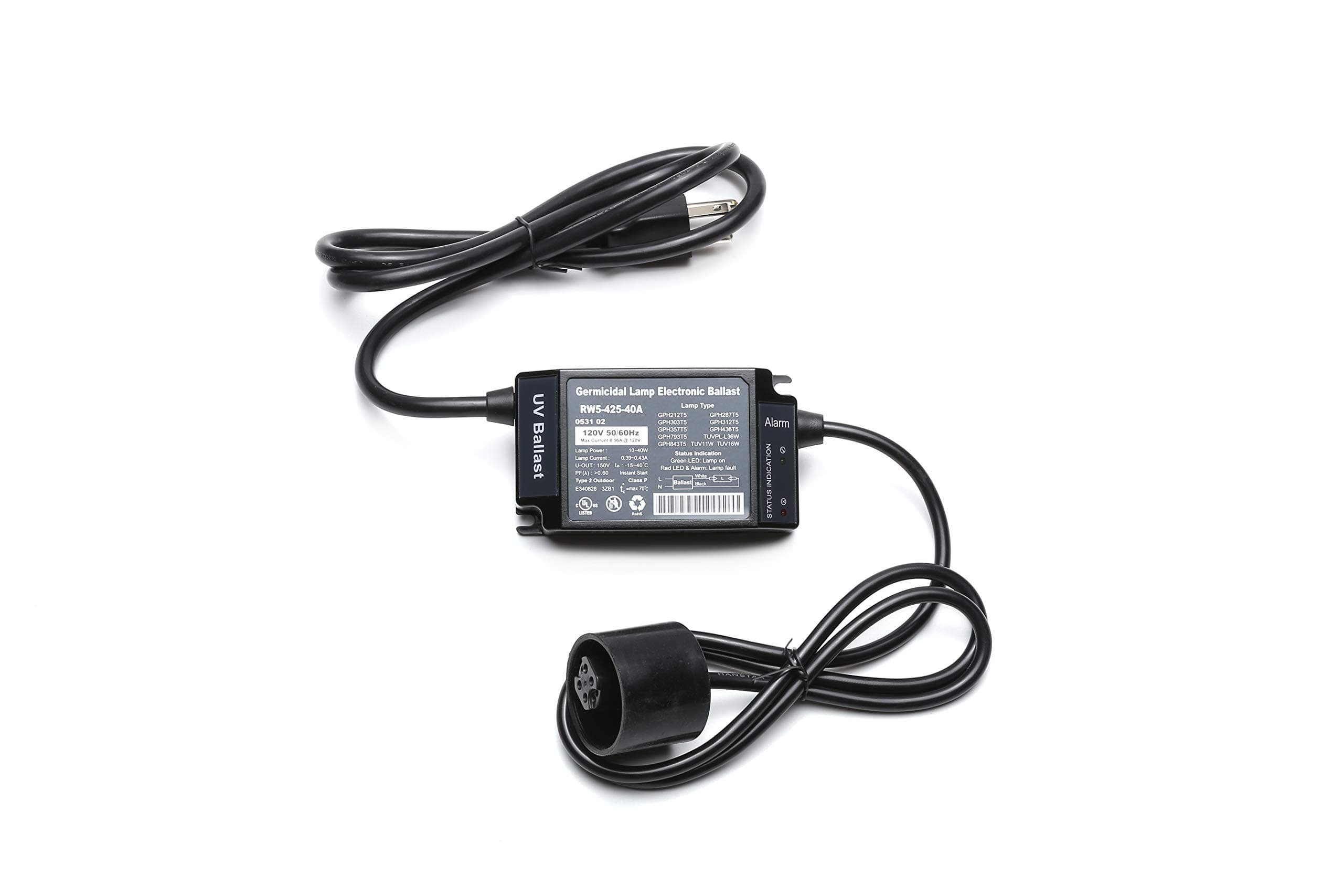 HQUA 55W Electronic Ballast for 12GPM Water Sterilizer, Ballast For UV Lamps