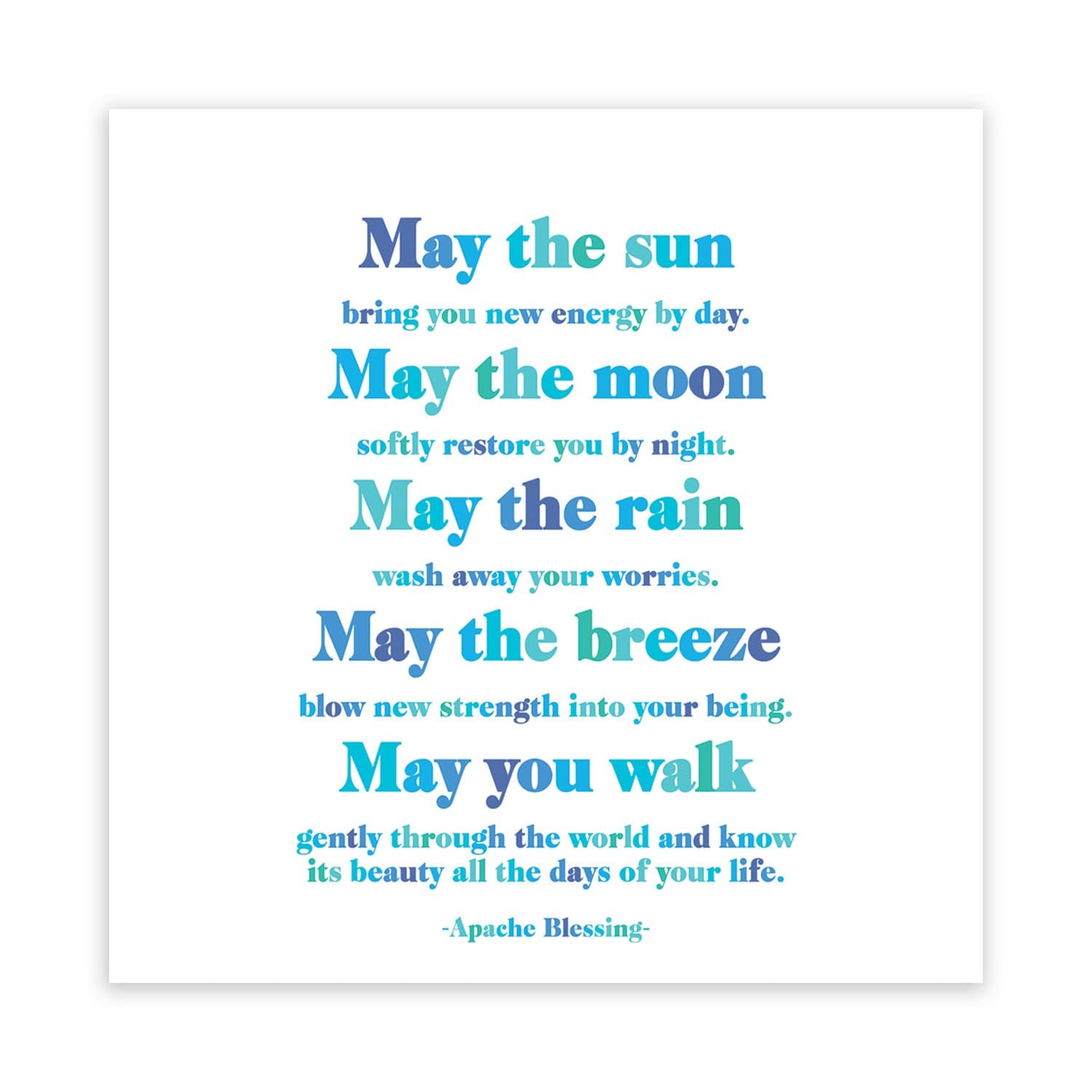 QUOTABLE CARDS Magnet May The Sun Bring, 1 EA