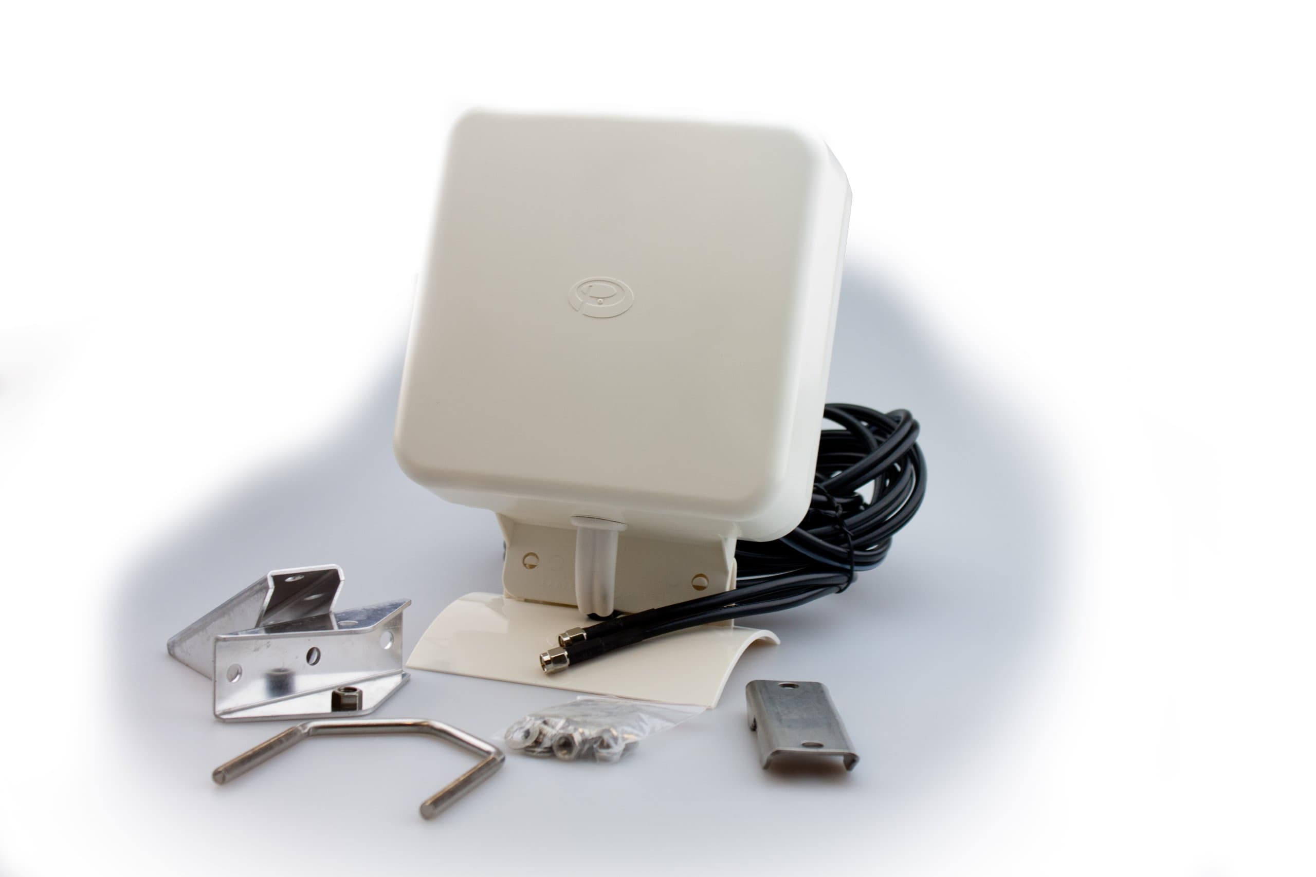 SET: antenna WM-27-7 for 4G Speedstick Huawei E398 / K5005 with 5m cable - MiMo fähig