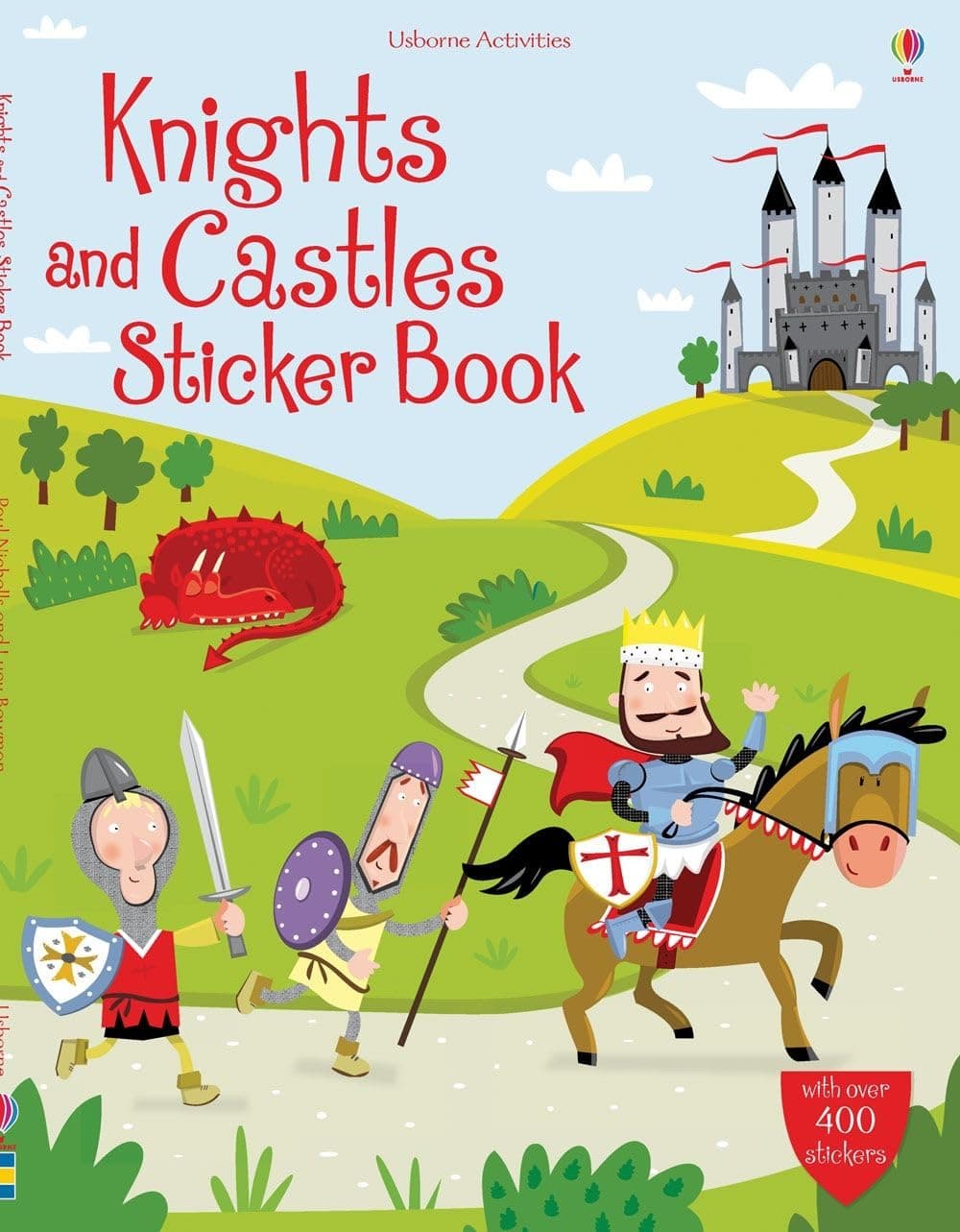 Knights and Castles Sticker Book (Usborne Sticker Books) Paperback – July 31, 2009