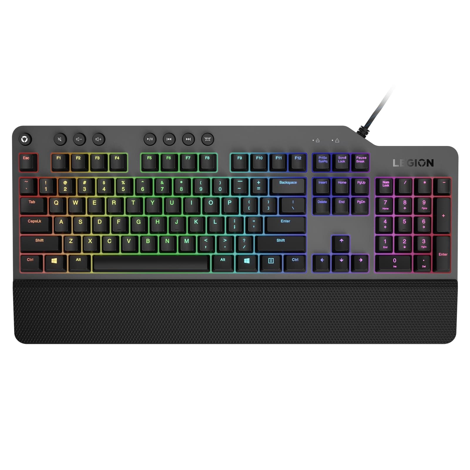 Lenovo Legion K500 Rgb Mechanical Gaming Keyboard Gy40T26478, Black