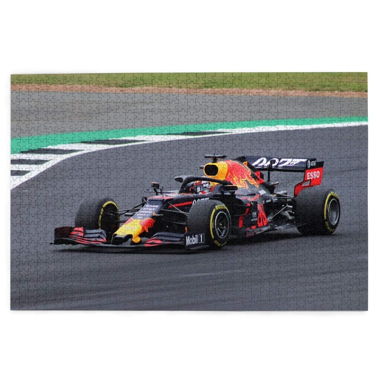 1000 Pieces Jigsaw Puzzles for Adults Kids Max Verstappen F1 Formula 27.5"x19.6" Medium Difficulty Jigsaw Puzzles