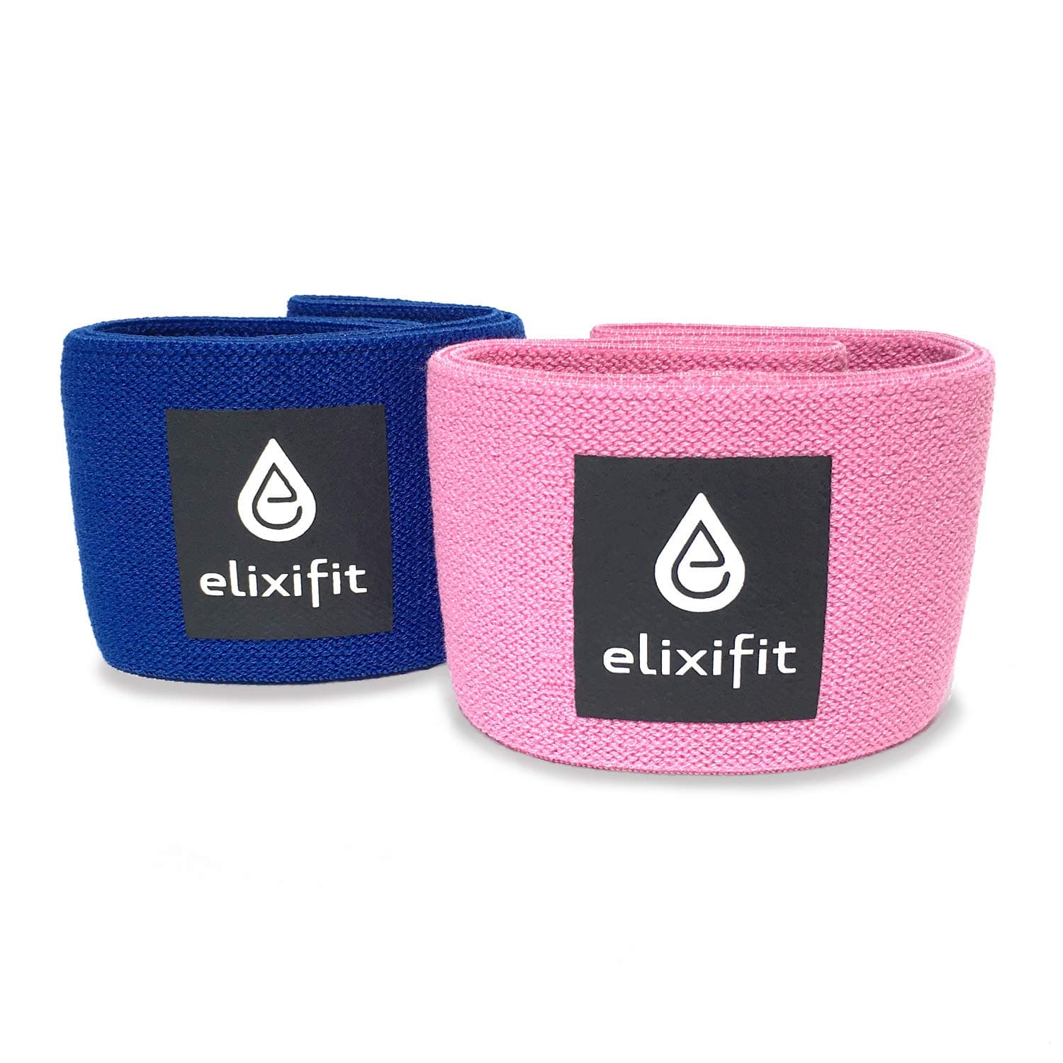 Premium Glute Resistance Band - Hip Warm Up Activation Circle - Includes Glute Training Ebook (Pink, Medium)