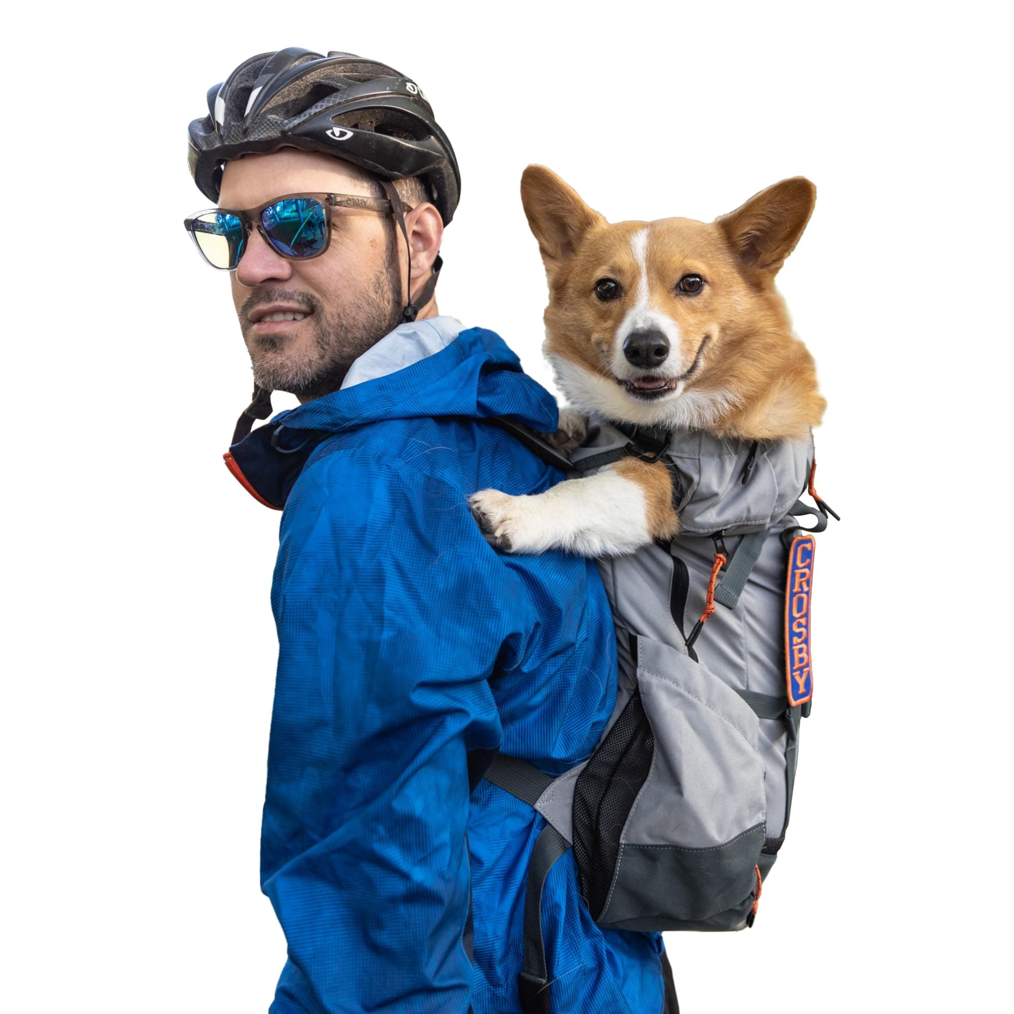 Urban 3 - Medium, Concrete - Ideal for Dogs with 17-19” Back Length - Dual-Use, Backpack-Style Carrier + Everyday Pack