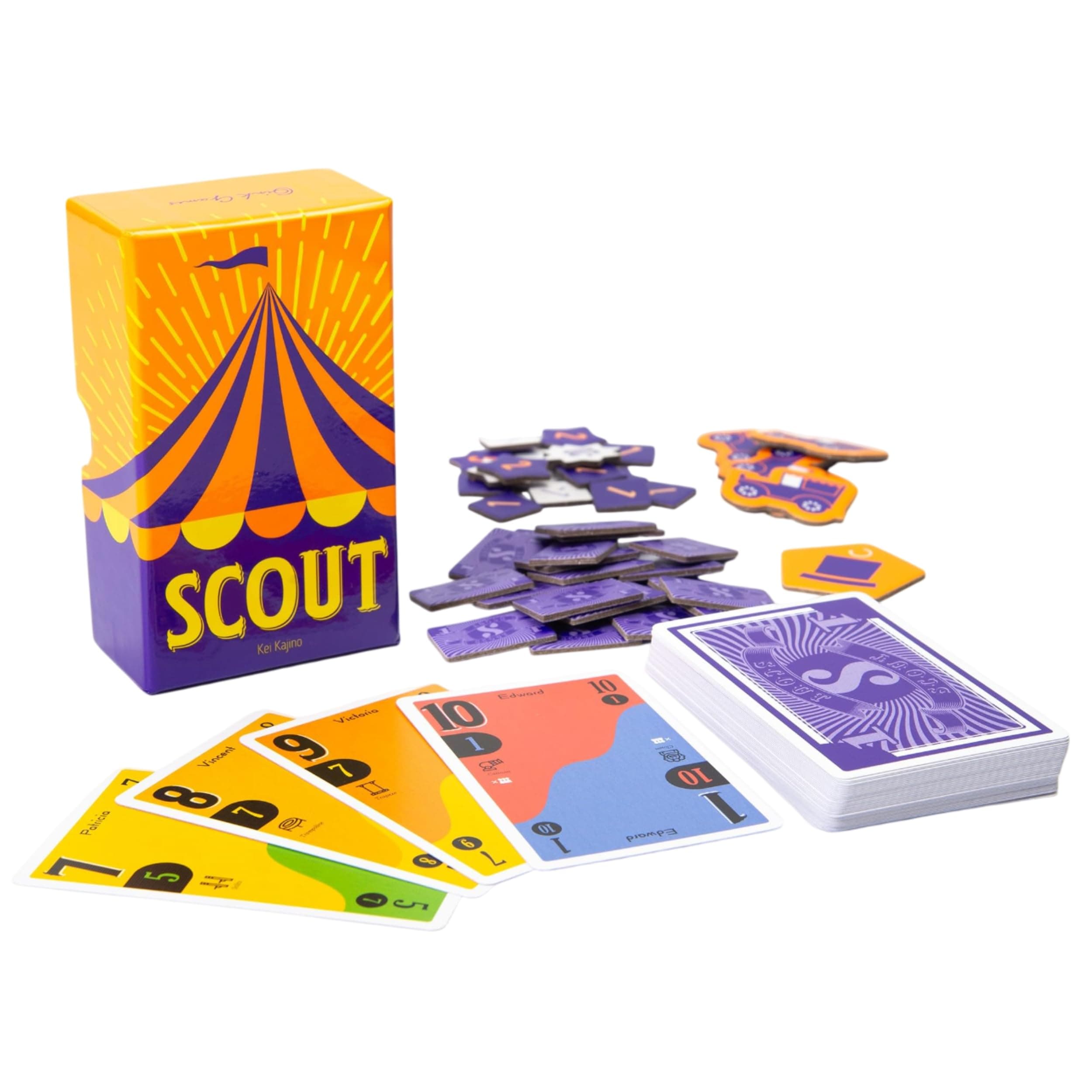 - Scout Award-Nominated Strategic Hand Management | Small-Box Travel-Friendly Family Experience | 2-5 Players Ages 9+ | 20 Minutes | Portable Circus Theme