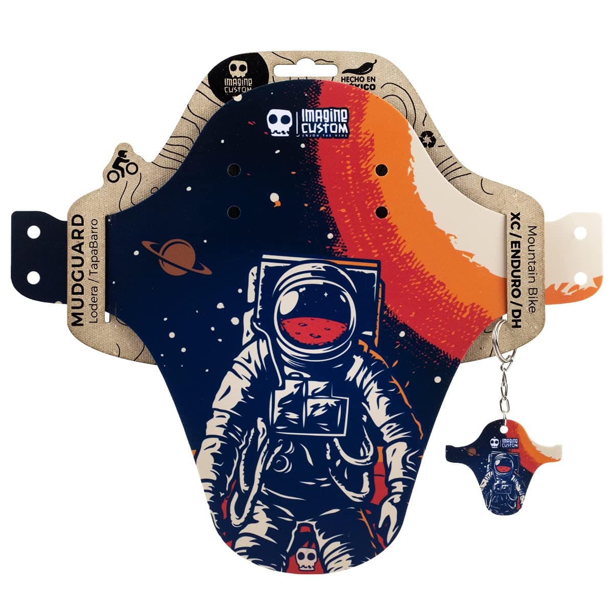 Imagine Custom Mudguard MTB, Bike Fender, Fender, Front Mudguard, Universal, Astronaut