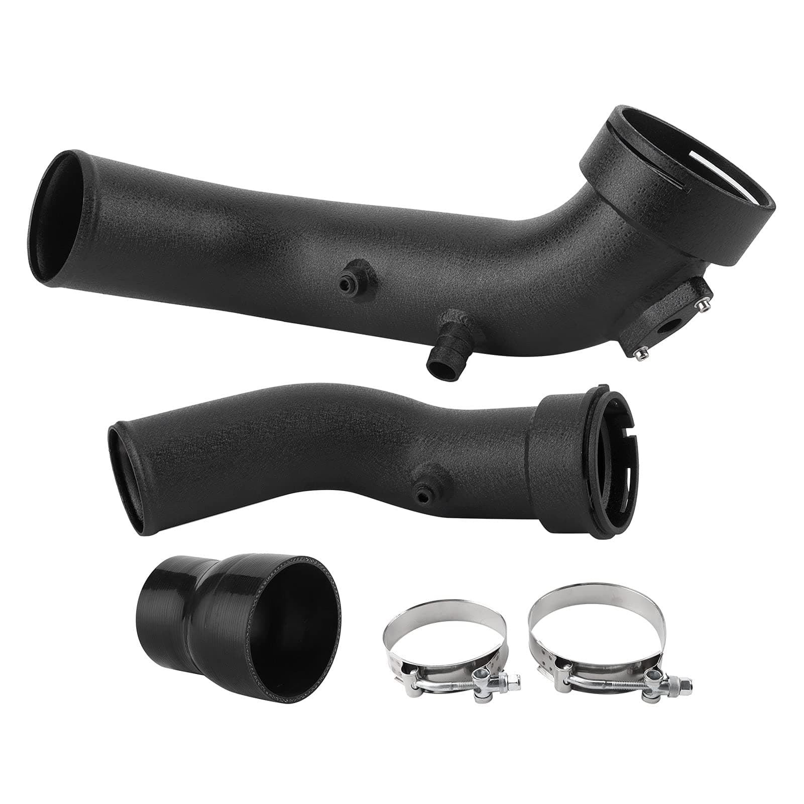 Air Intake Turbo Charge Pipe, Antiwear Aluminium Air Intake Turbo Charge Pipe Increase Throttle Response Fit for F20 F30 135i 235i 335i N55 3.0T