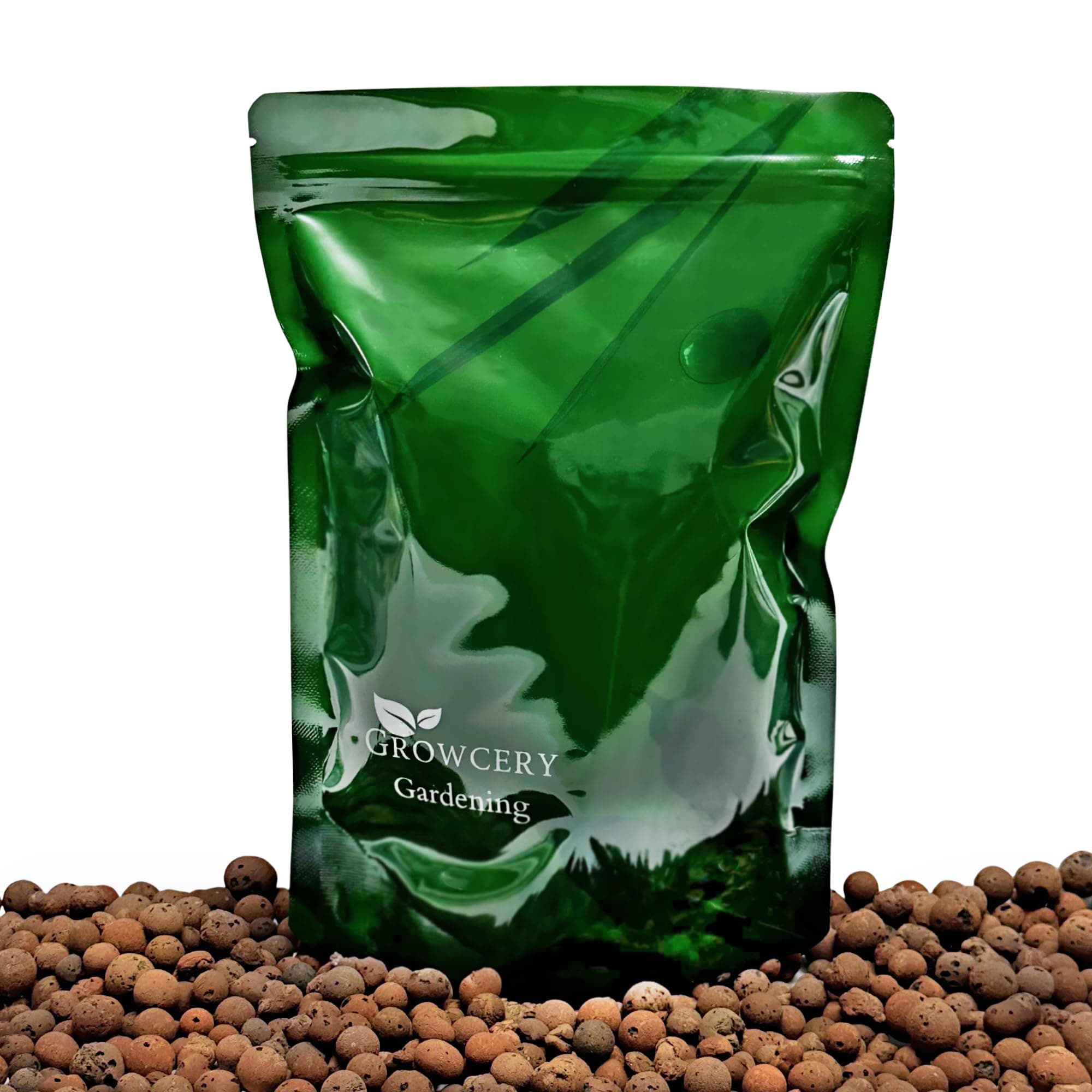 Premium Clay Pebbles For Plants: Multipurpose Growing Medium for Gardens, Hydroponics, and Green Roofs, Pots Drainage, Orchids, Terrariums, Water Beads (1L)