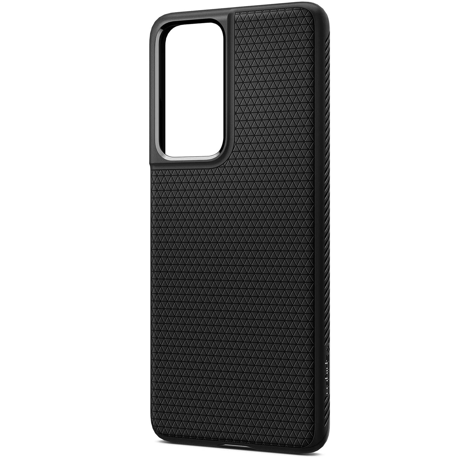for Galaxy S21 Ultra Case, Liquid Air [No Magnet Ring] [Military-Grade Protection] - Matte Black