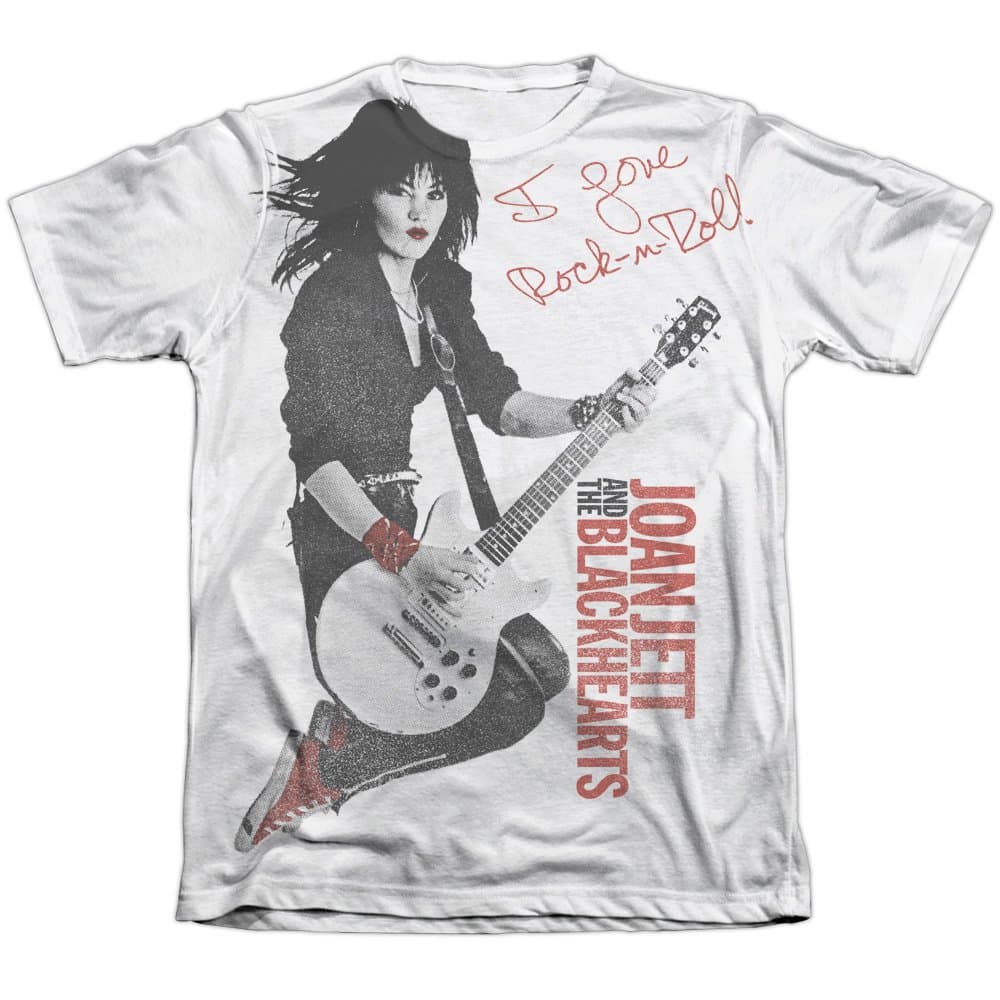 Joan Jett Rock N Roll Mens Sublimation Shirt